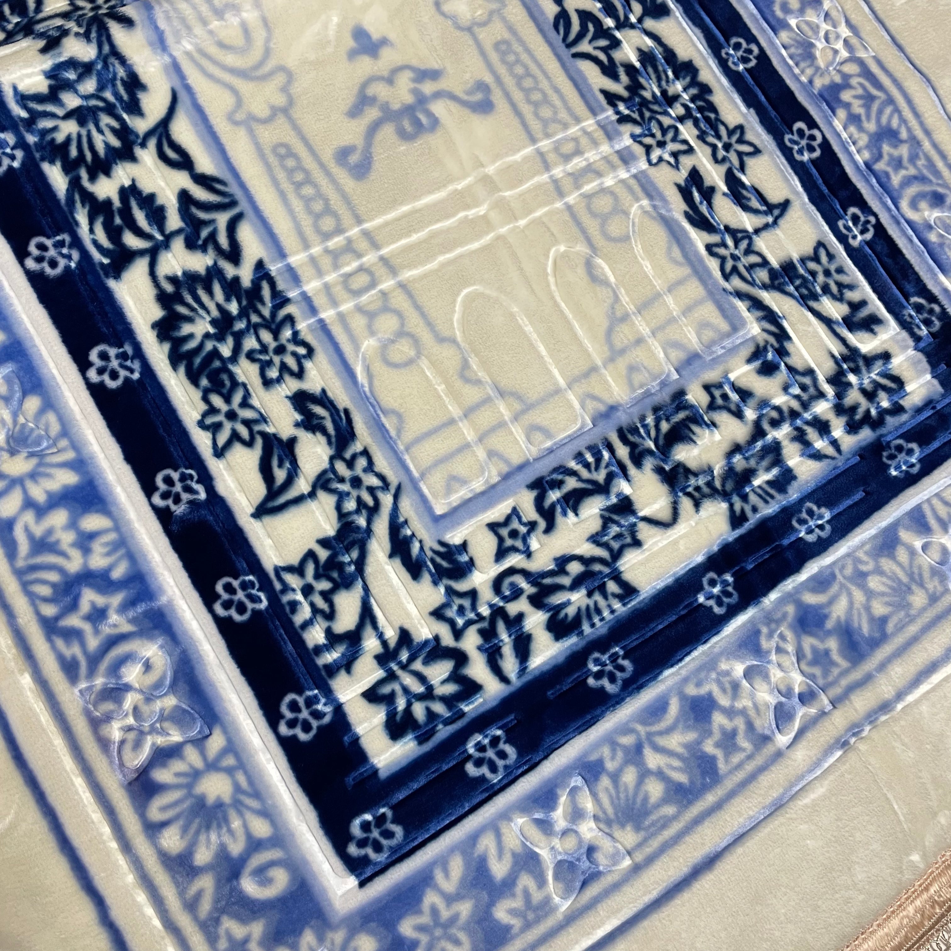 Traditional Islamic Prayer Rug