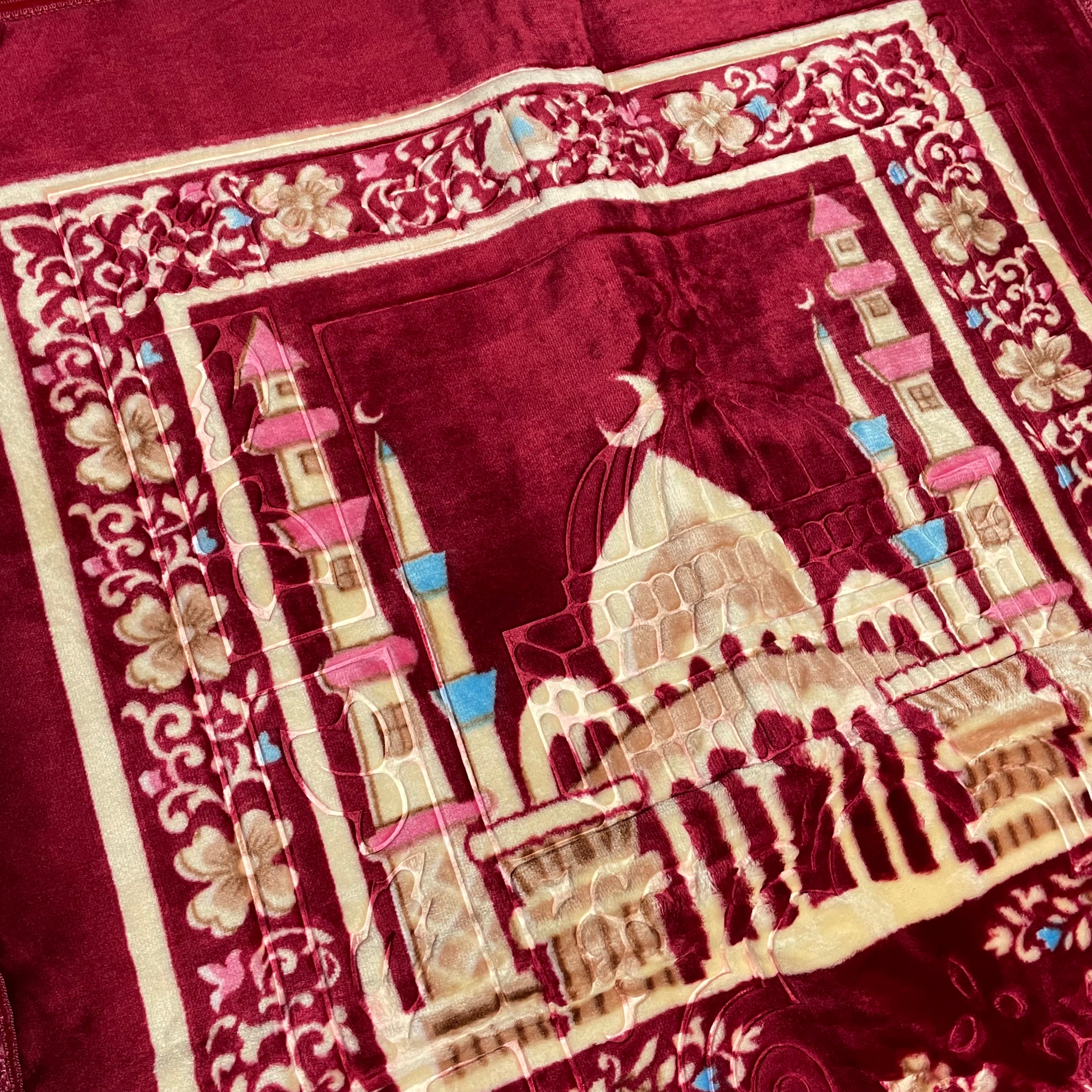 Traditional Islamic Prayer Rug