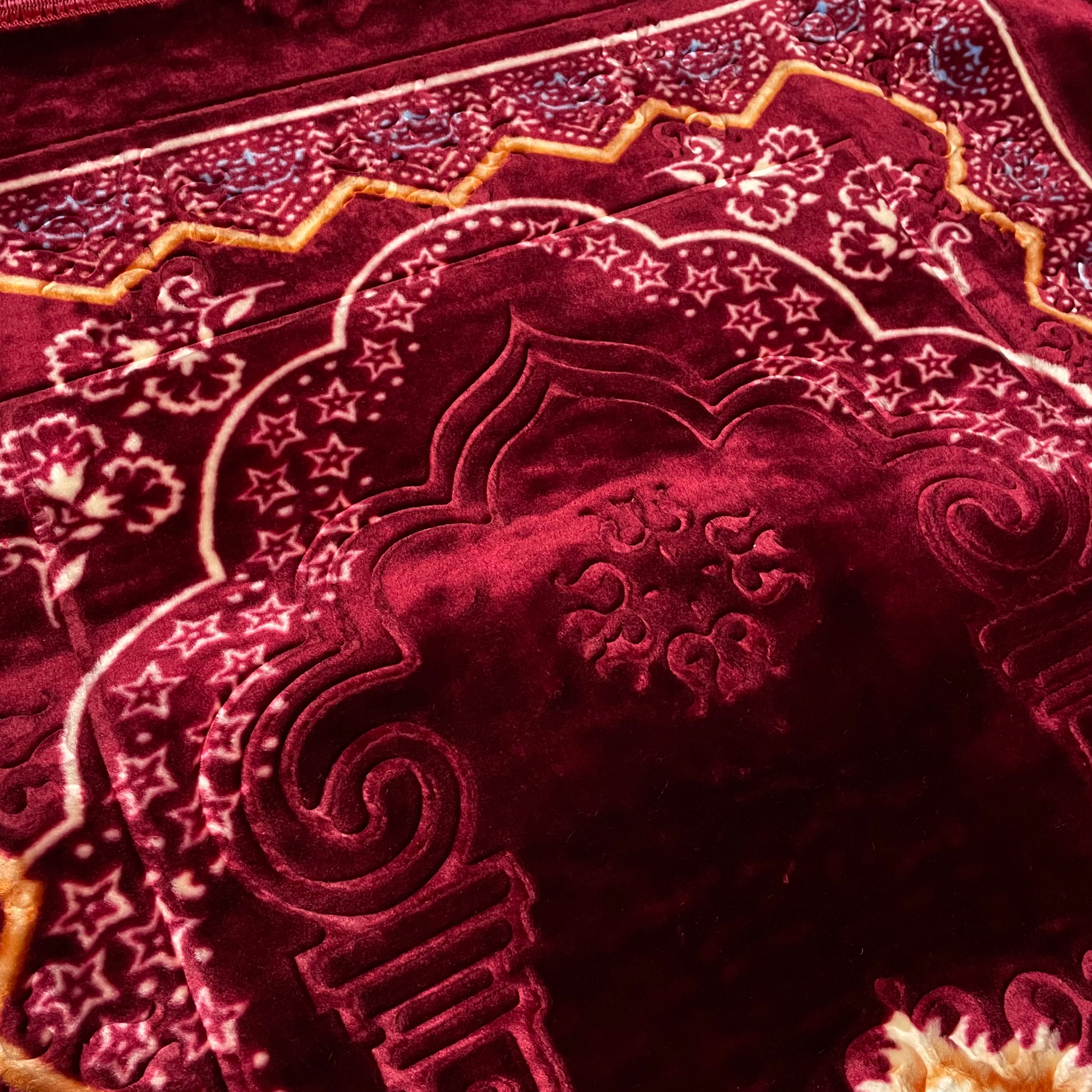 Traditional Islamic Prayer Rug