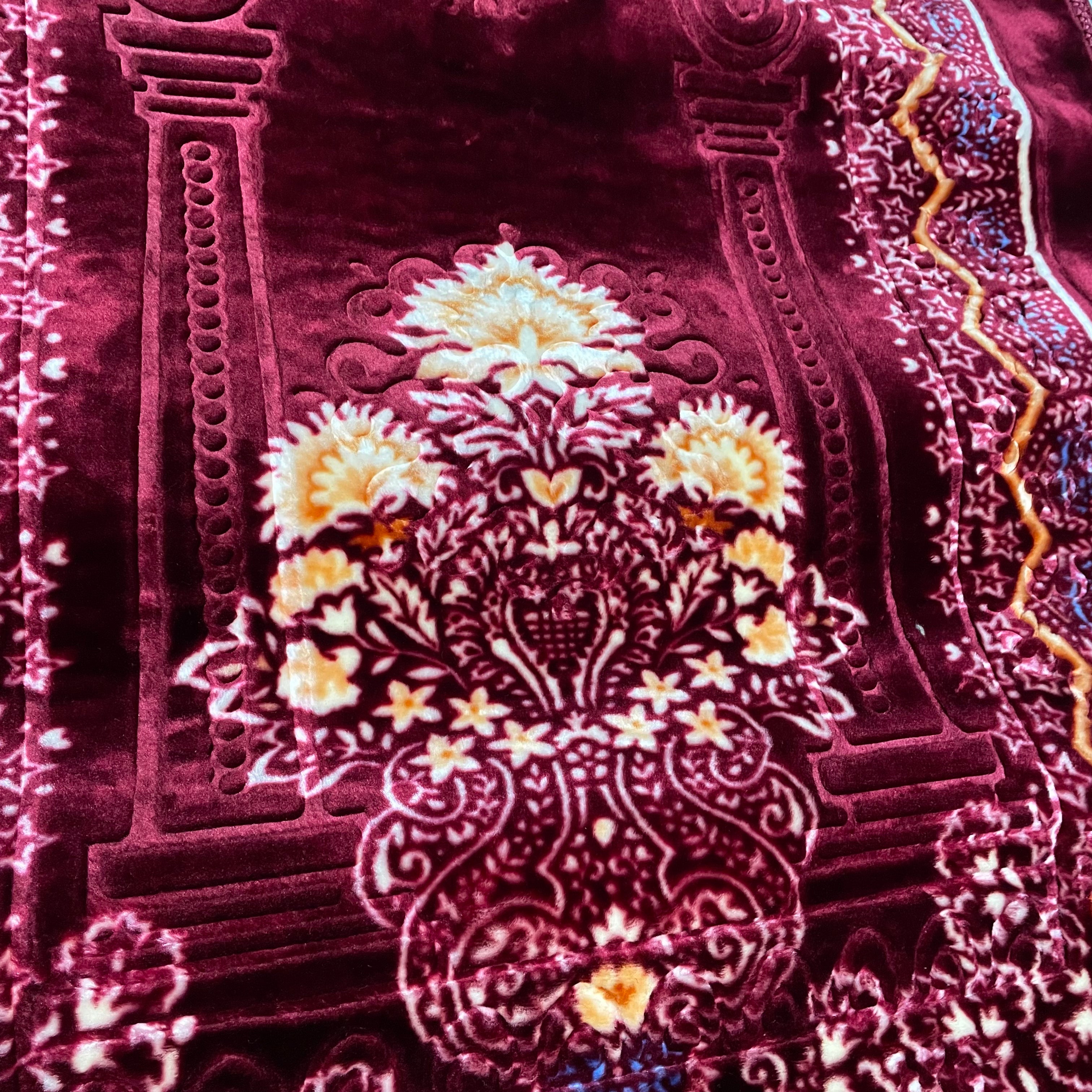 Traditional Islamic Prayer Rug