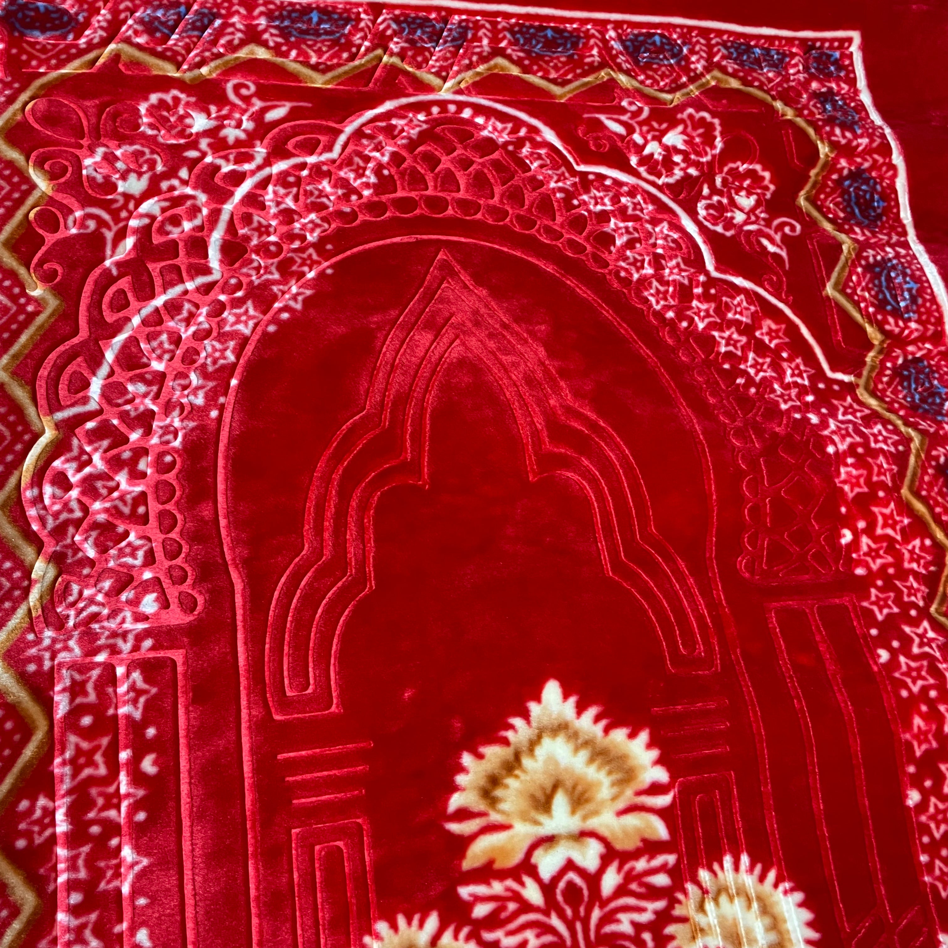 Traditional Islamic Prayer Rug