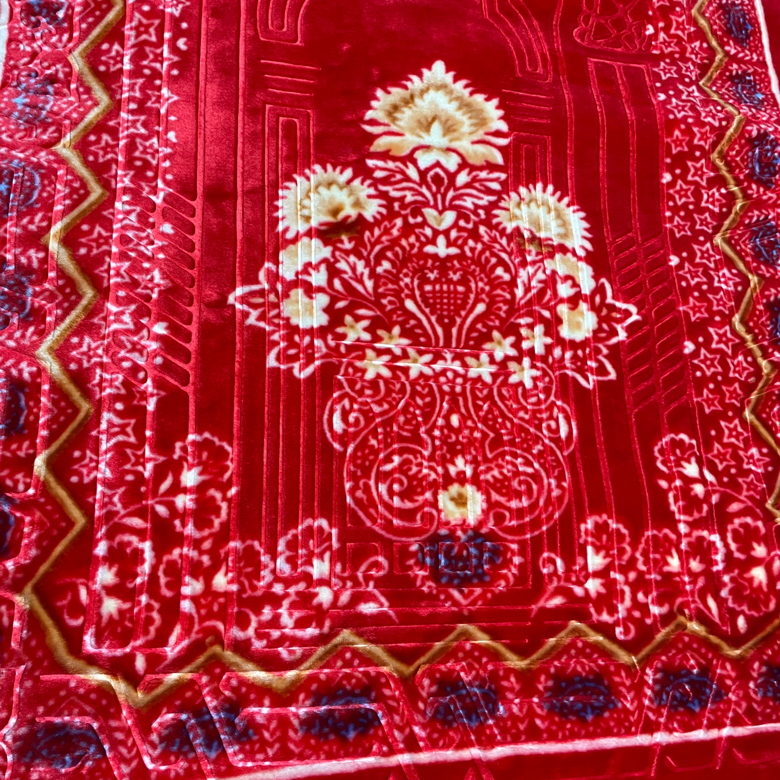 Traditional Islamic Prayer Rug