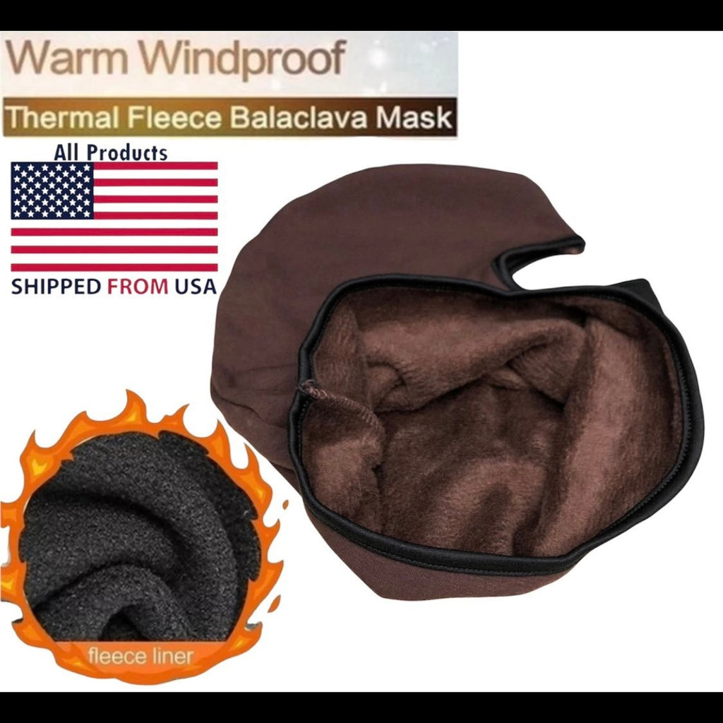 Winter Ski Balaclava Full Face Mask - Breathable Fleece with Air Vents