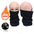 Black Winter Thermal Face Mask Cover, Warm Neck Gaiter Balaclava Unisex