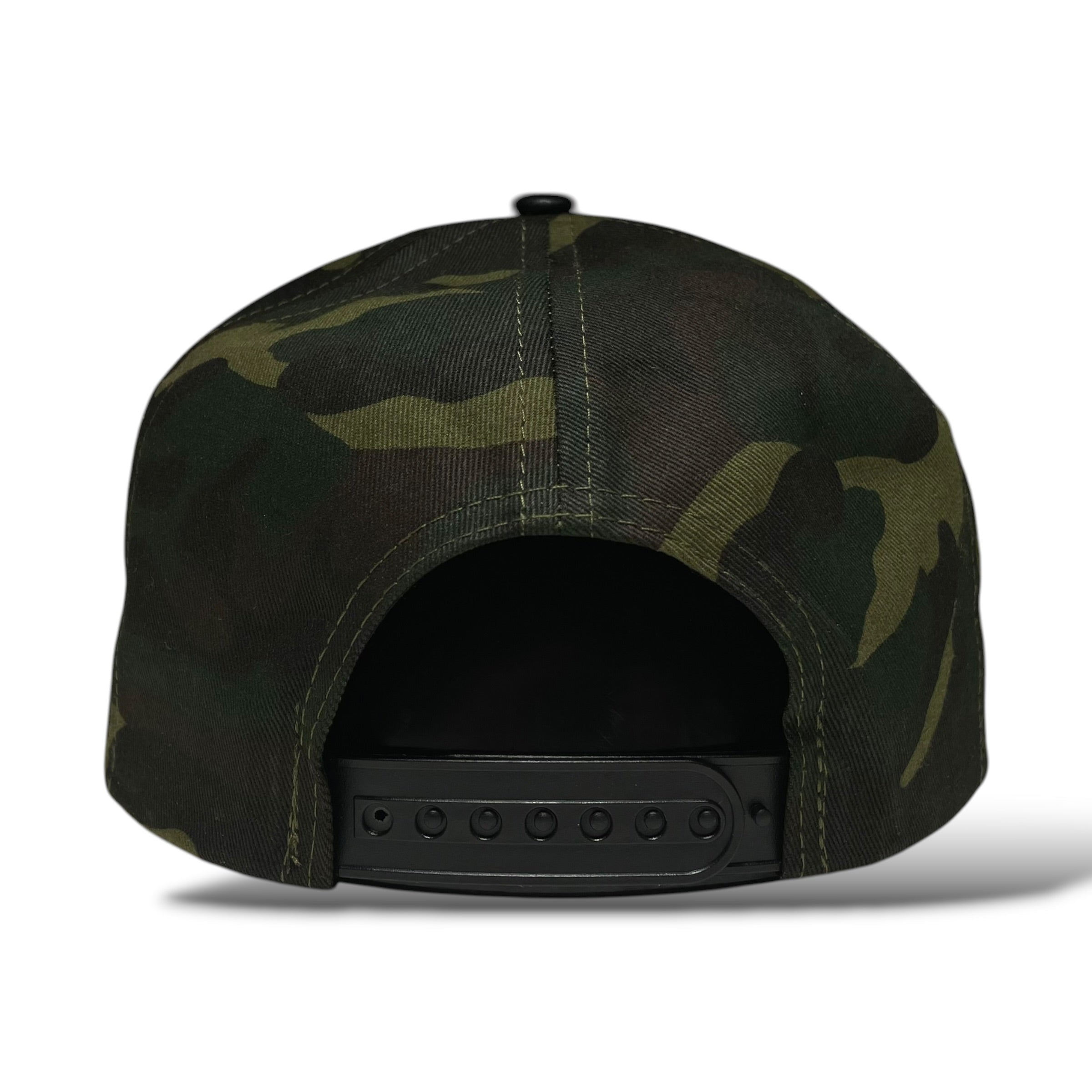 Gorra Snapback Camo GAFES México Fuerzas Especiales Parche Bordado Visera PU