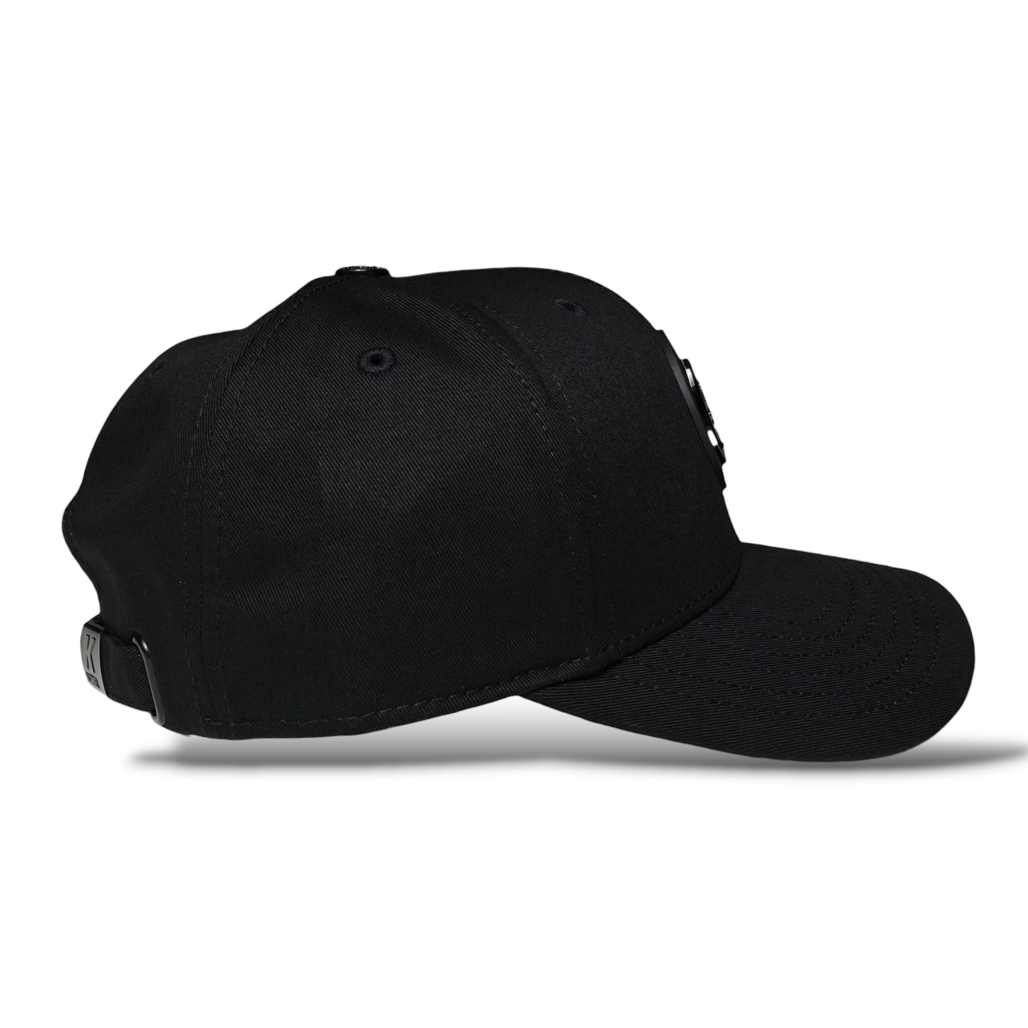 Horse, Horseshoe & Ride Free Emblem Black Western Baseball Cap