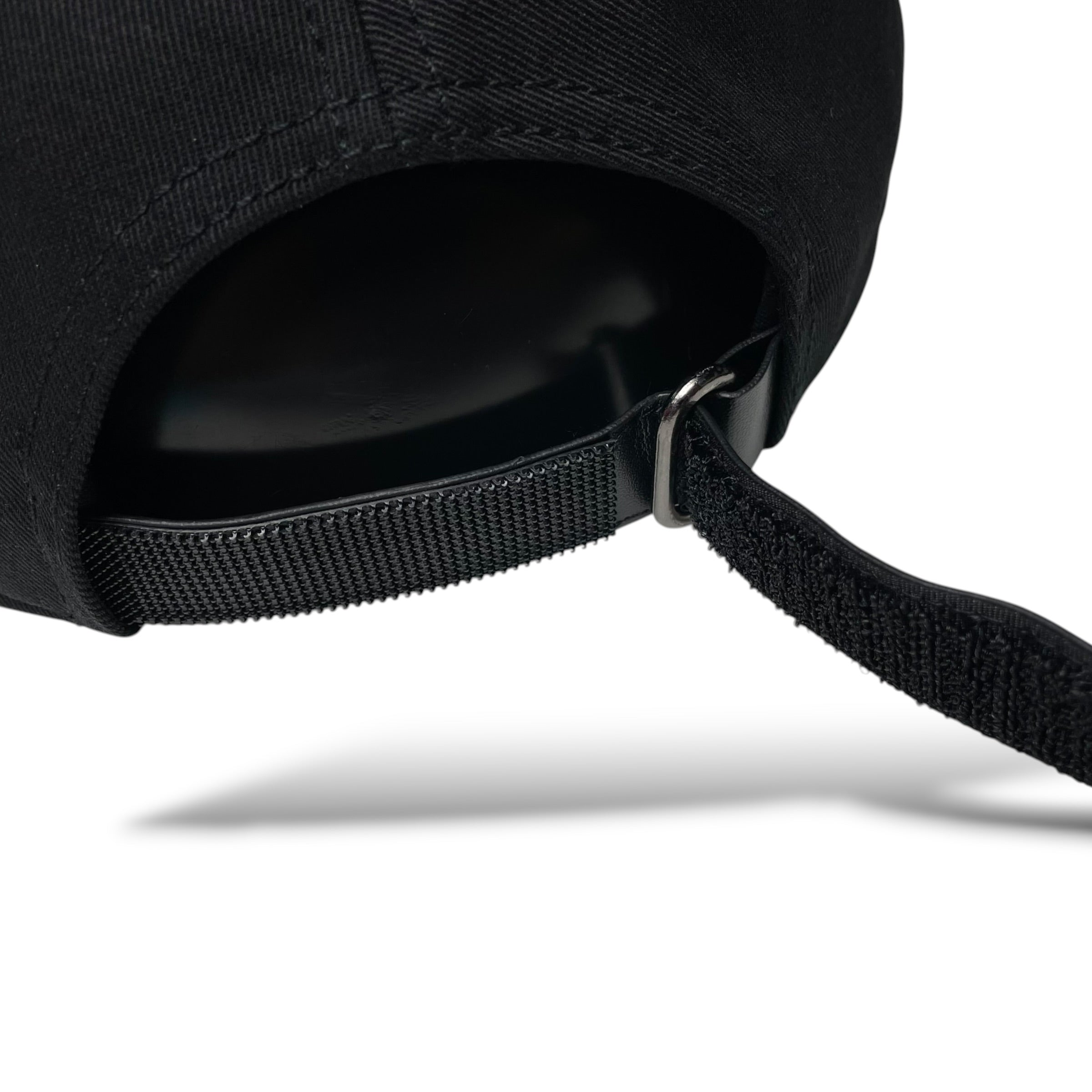 Horse & Free Spirit Emblem Black Western Baseball Cap Curved Visor