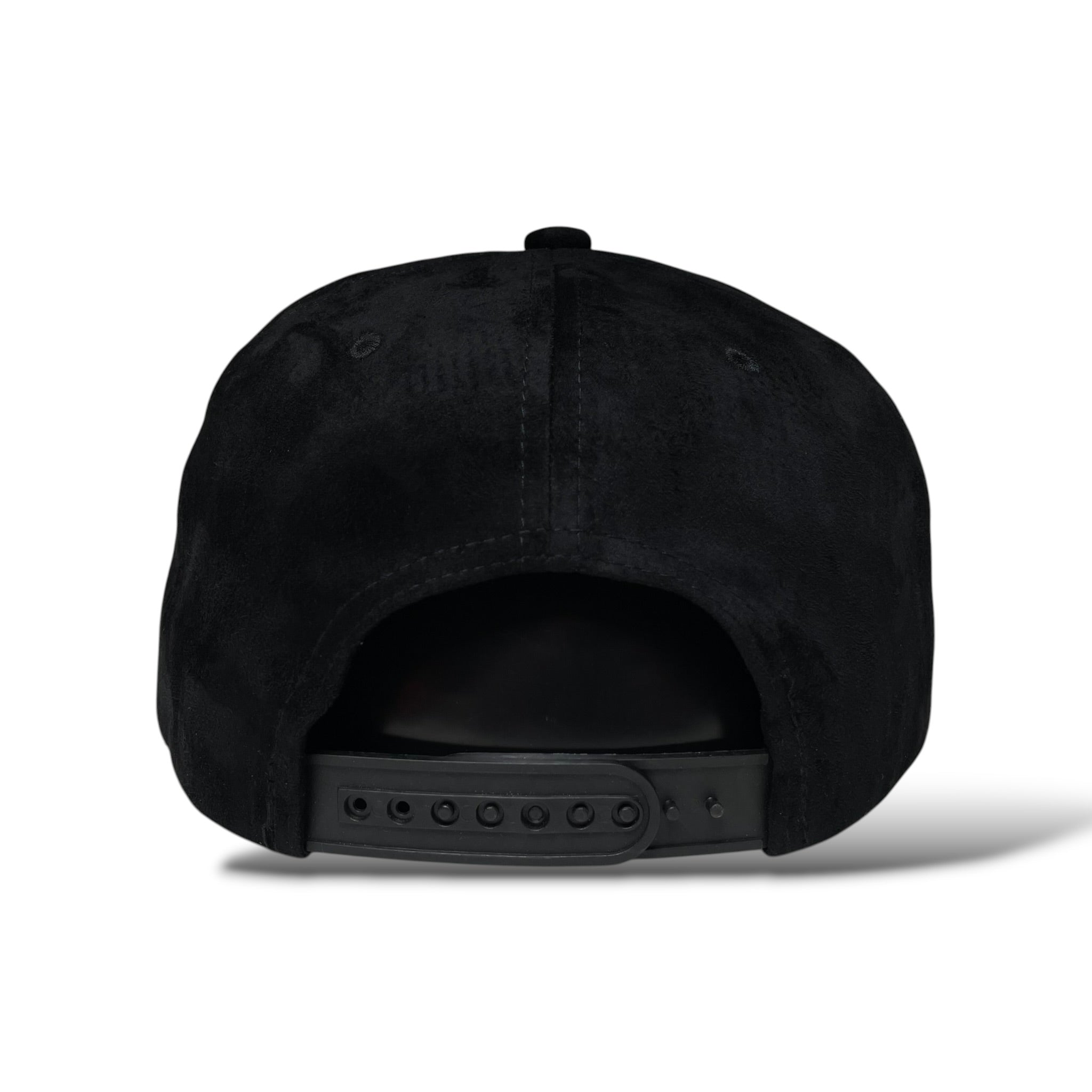 Rooster Emblem Suede Baseball Hat with Fighting Spirit Embroidery