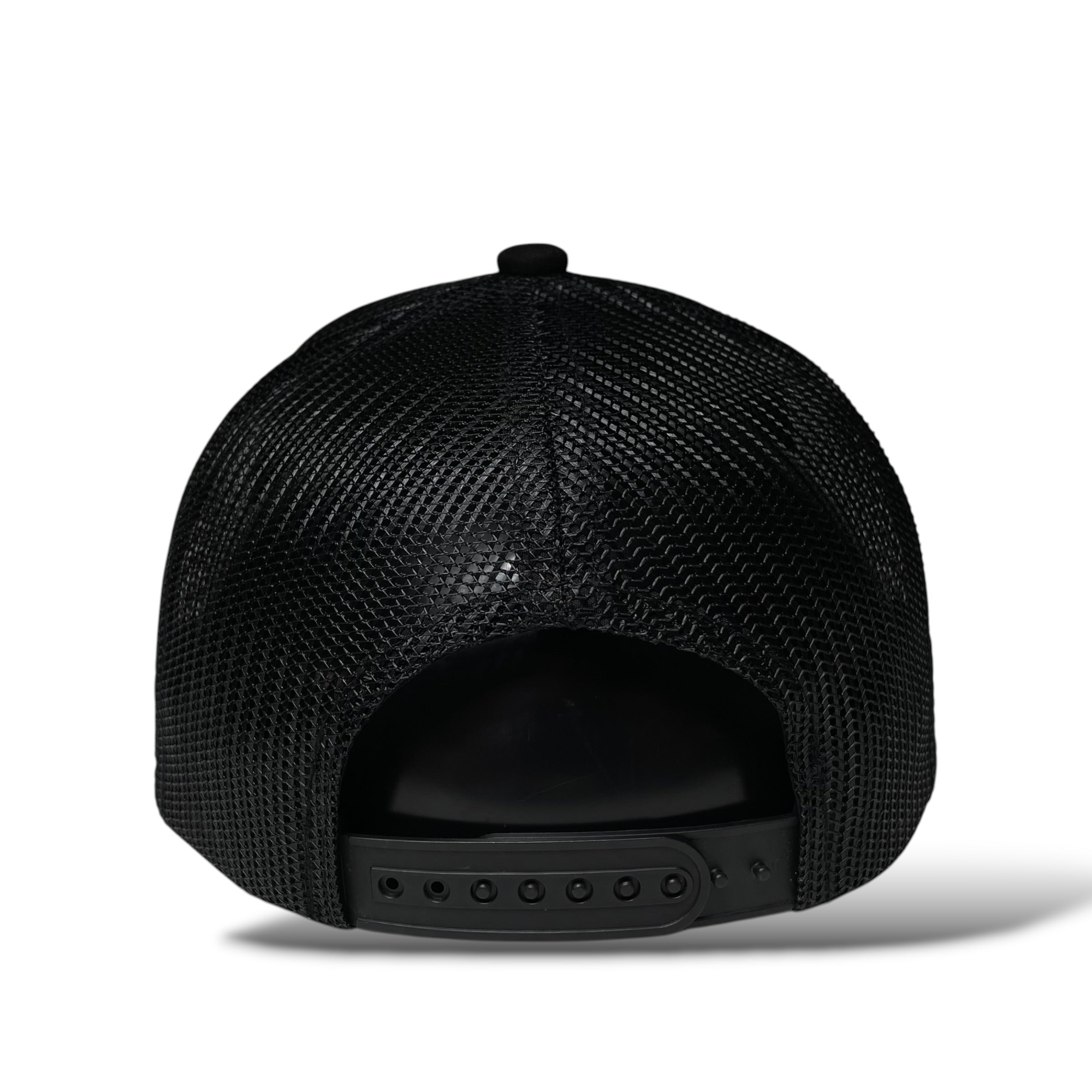 Bulldog Rubber Patch Baseball Snapback Hat with Mesh Back