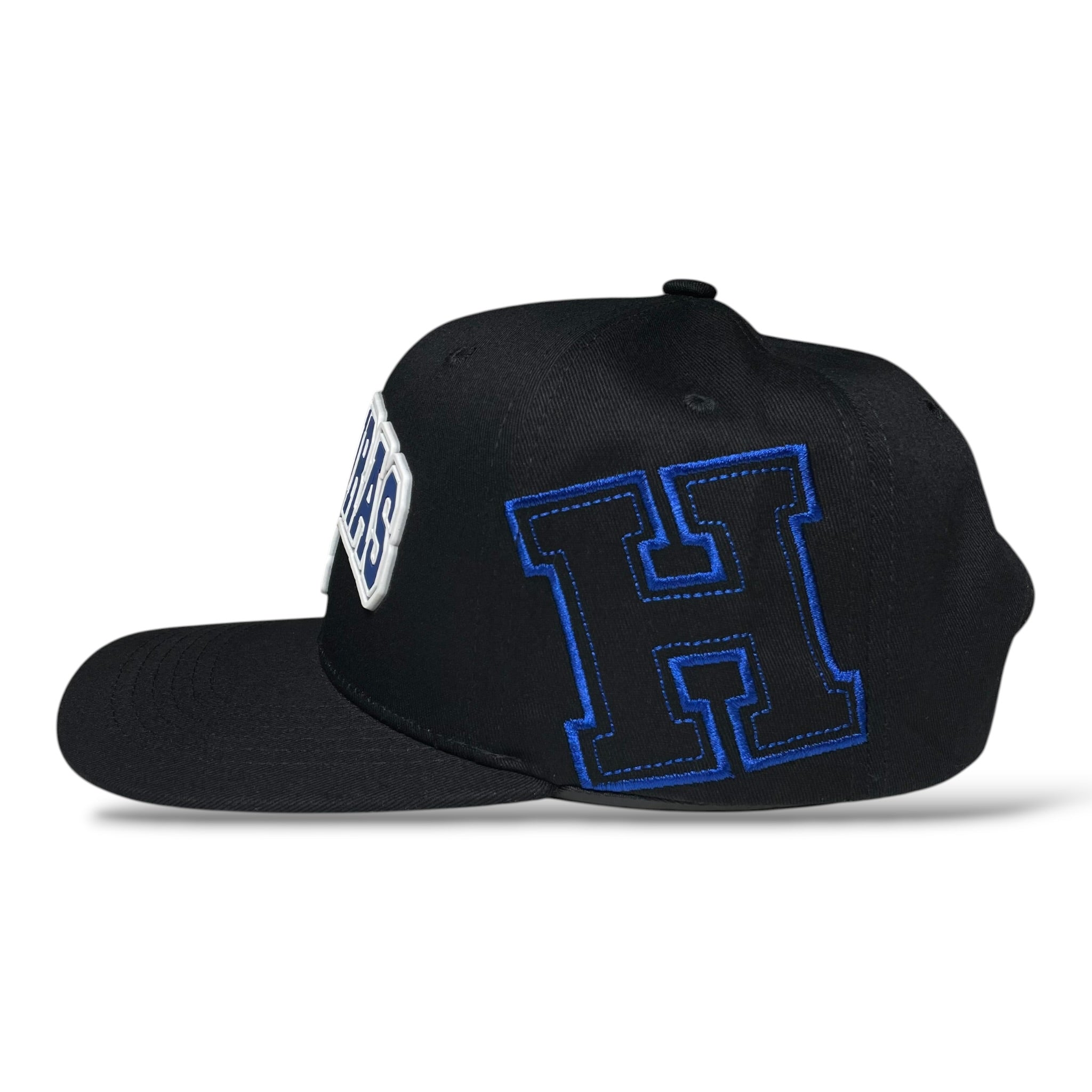 Honduras 3D Rubber Patch Black Snapback Baseball Cap