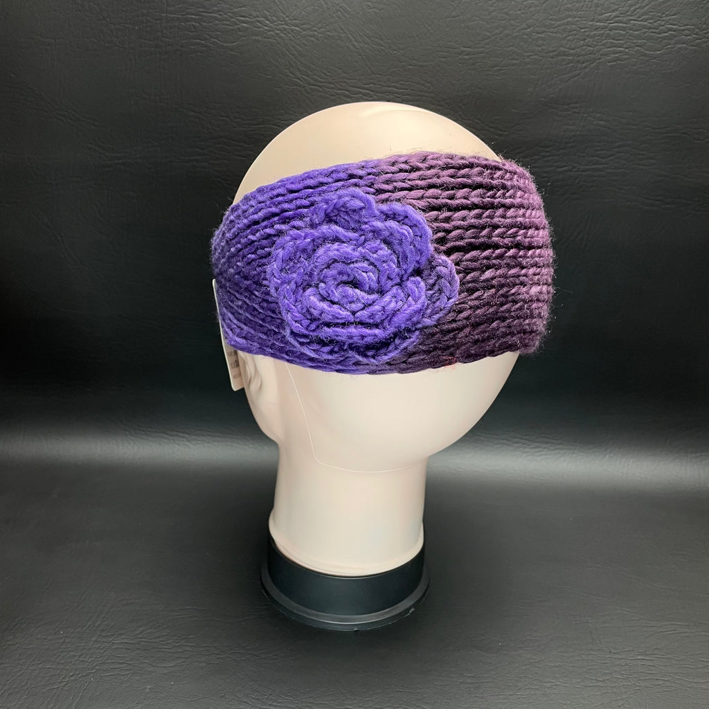 Set of 2 Women's Multicolor Knitted Winter Headband