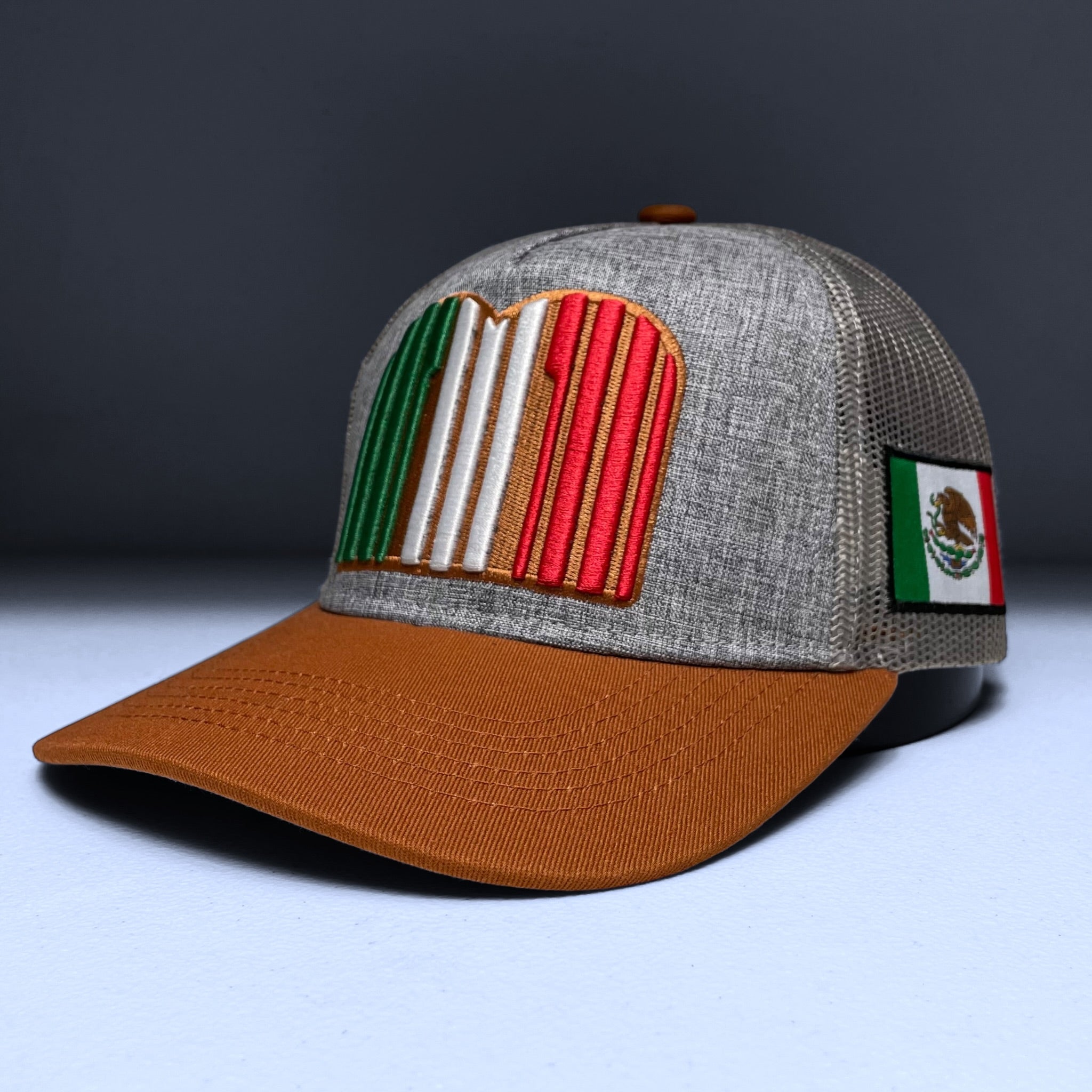Mayoreo Gorra Snapback Baseball con Bandera de México Bordada