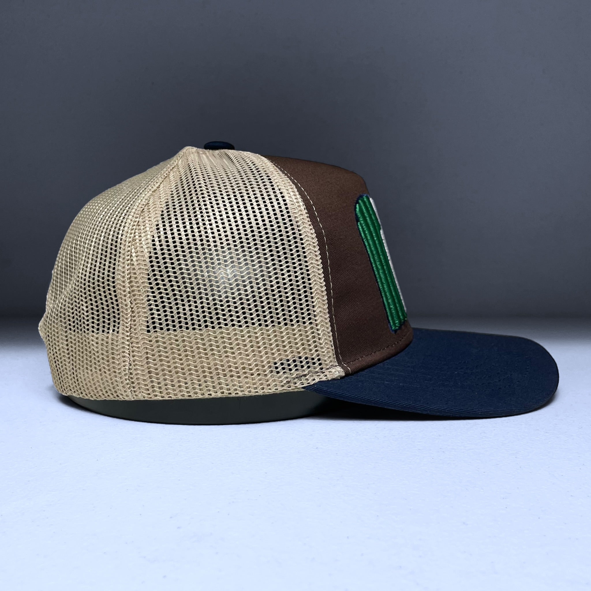 Mexico Flag Embroidered Green Snapback Baseball Cap