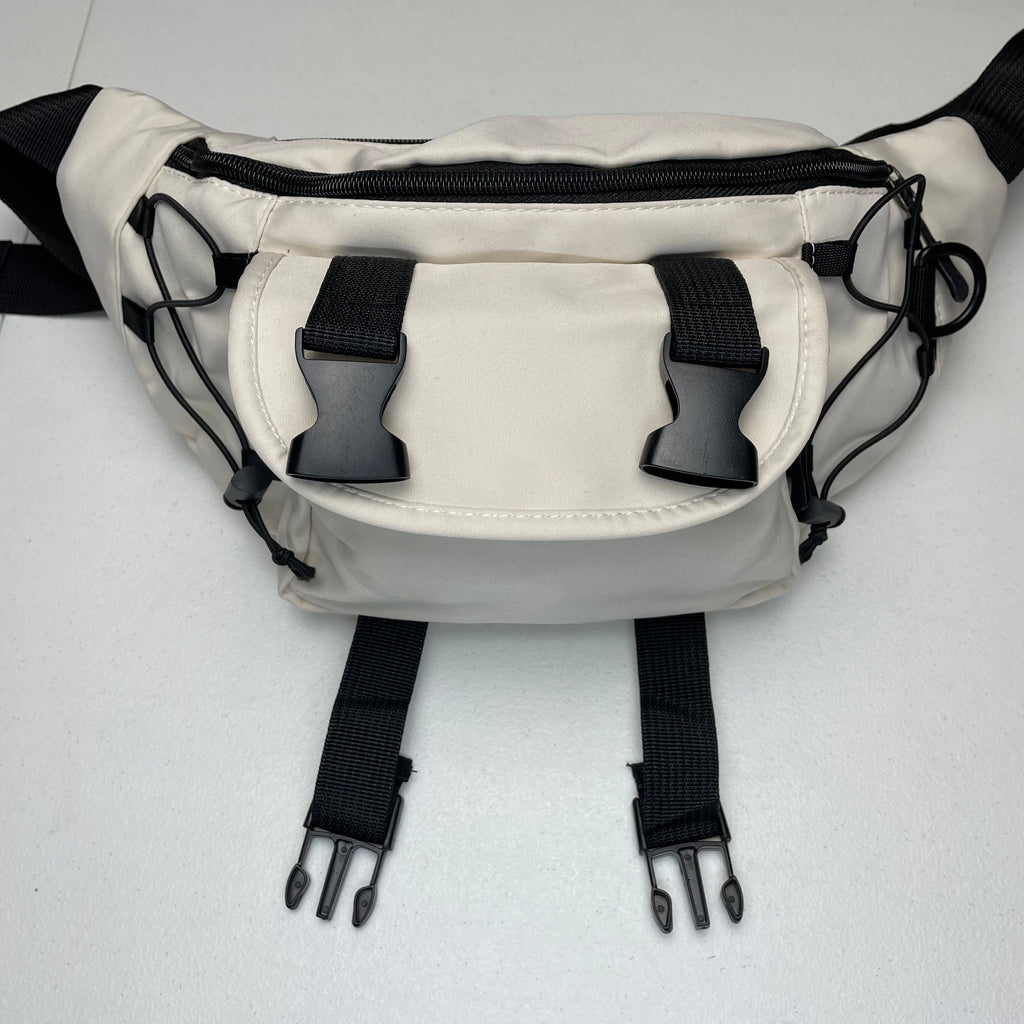 Multi-Zipper Fanny Pack & Crossbody Bag for Men or Women