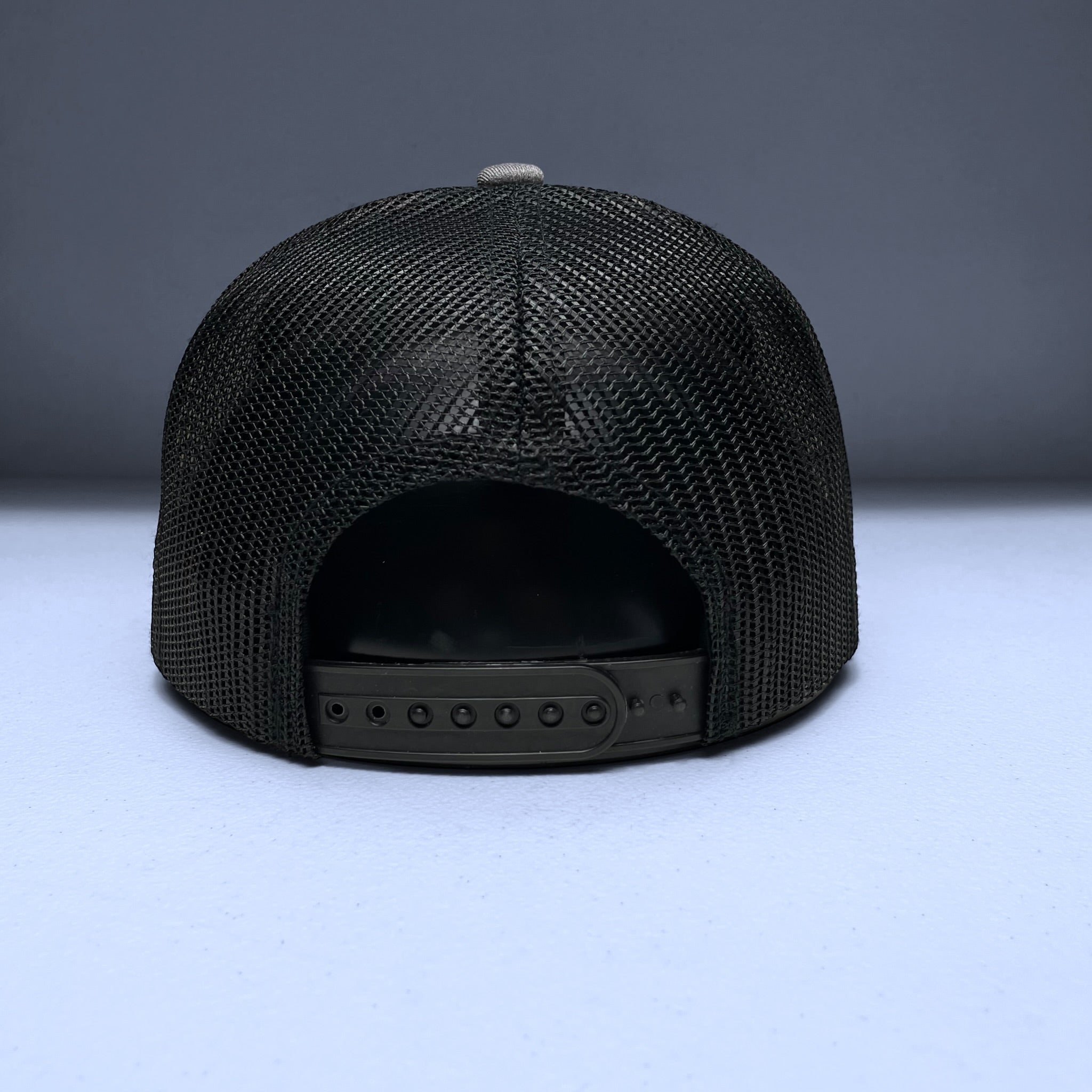 Moose Leather Patch Trucker Hat Snapback Mesh Baseball Cap