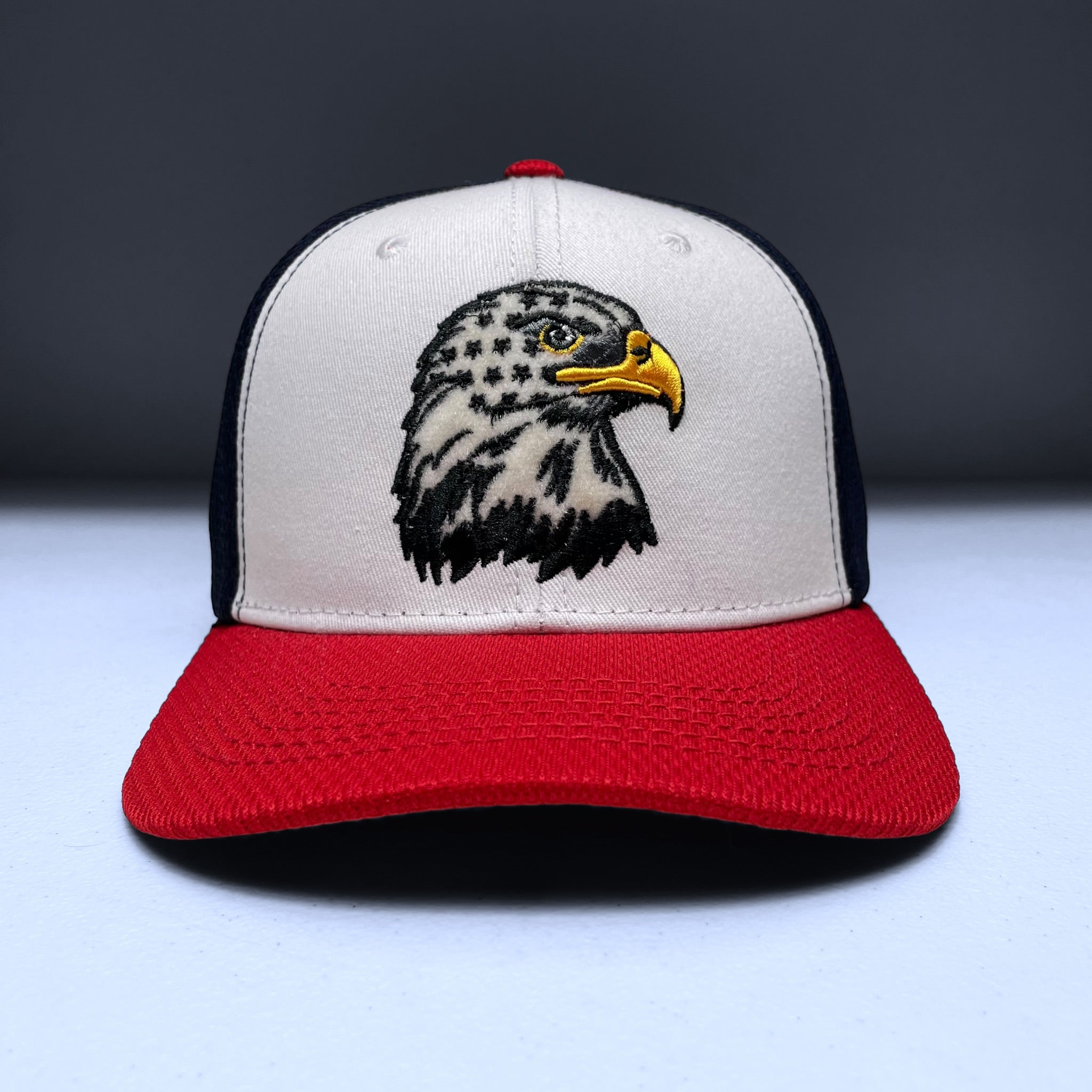 USA Eagle Embroidered Adjustable Baseball Cap with Curved Brim