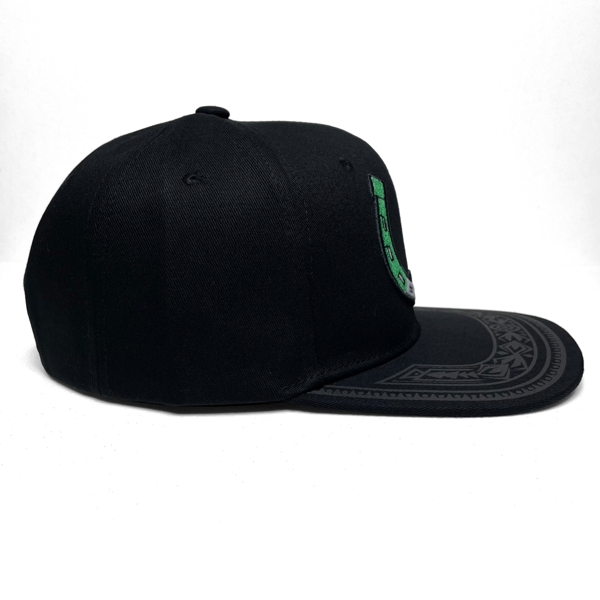Mexico Flag Horseshoe 3D Embroidered Baseball Cap, Flat Brim, Western Hat