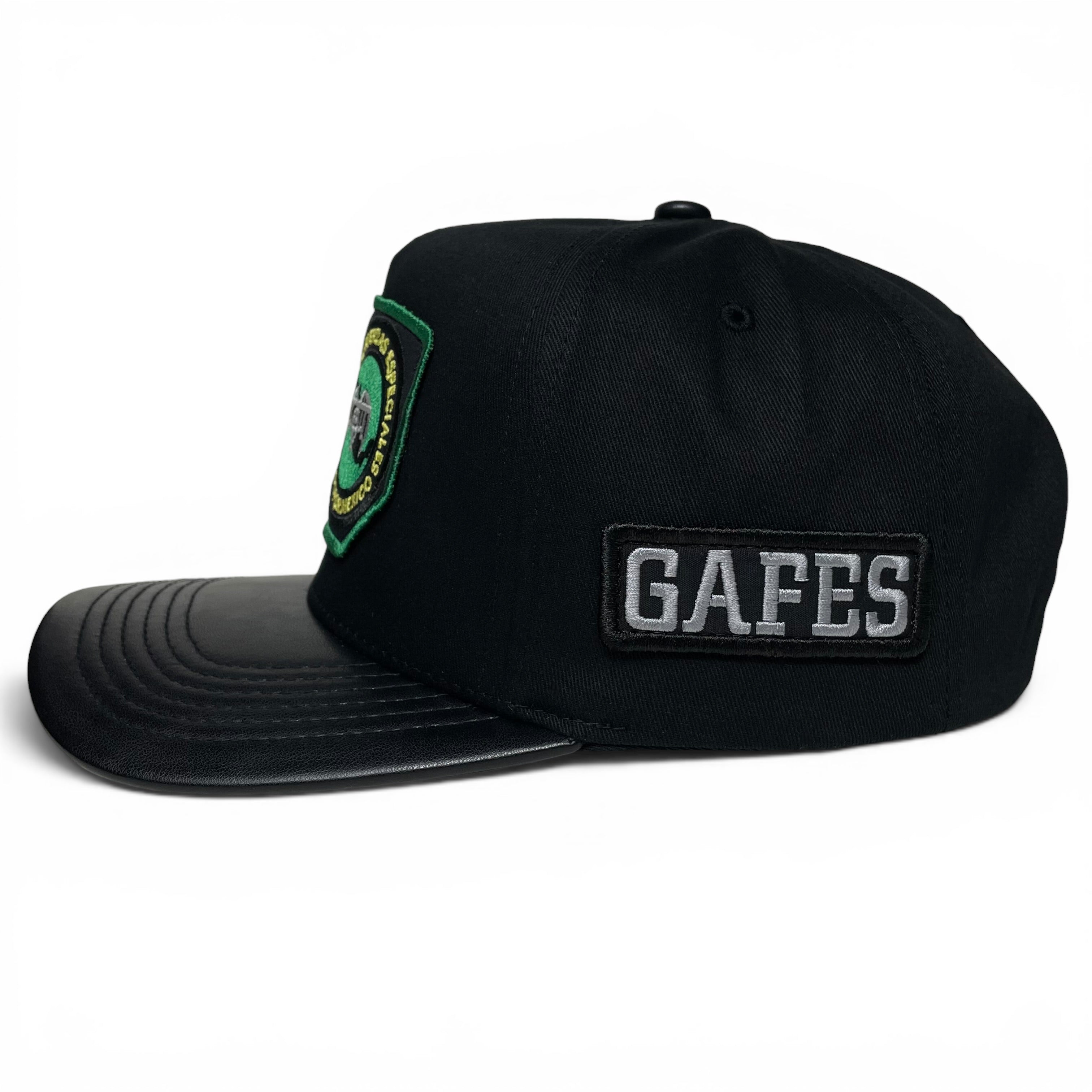 Gorra GAFES México Parche Bordado Fuerzas Especiales Baseball Visera PU