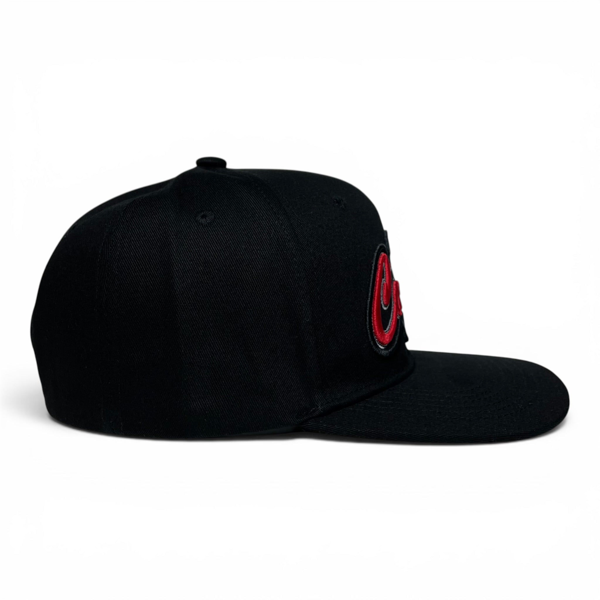 Gorra Los Cochos de Guerrero México, Negra, Snapback, Visera Plana, Bordado