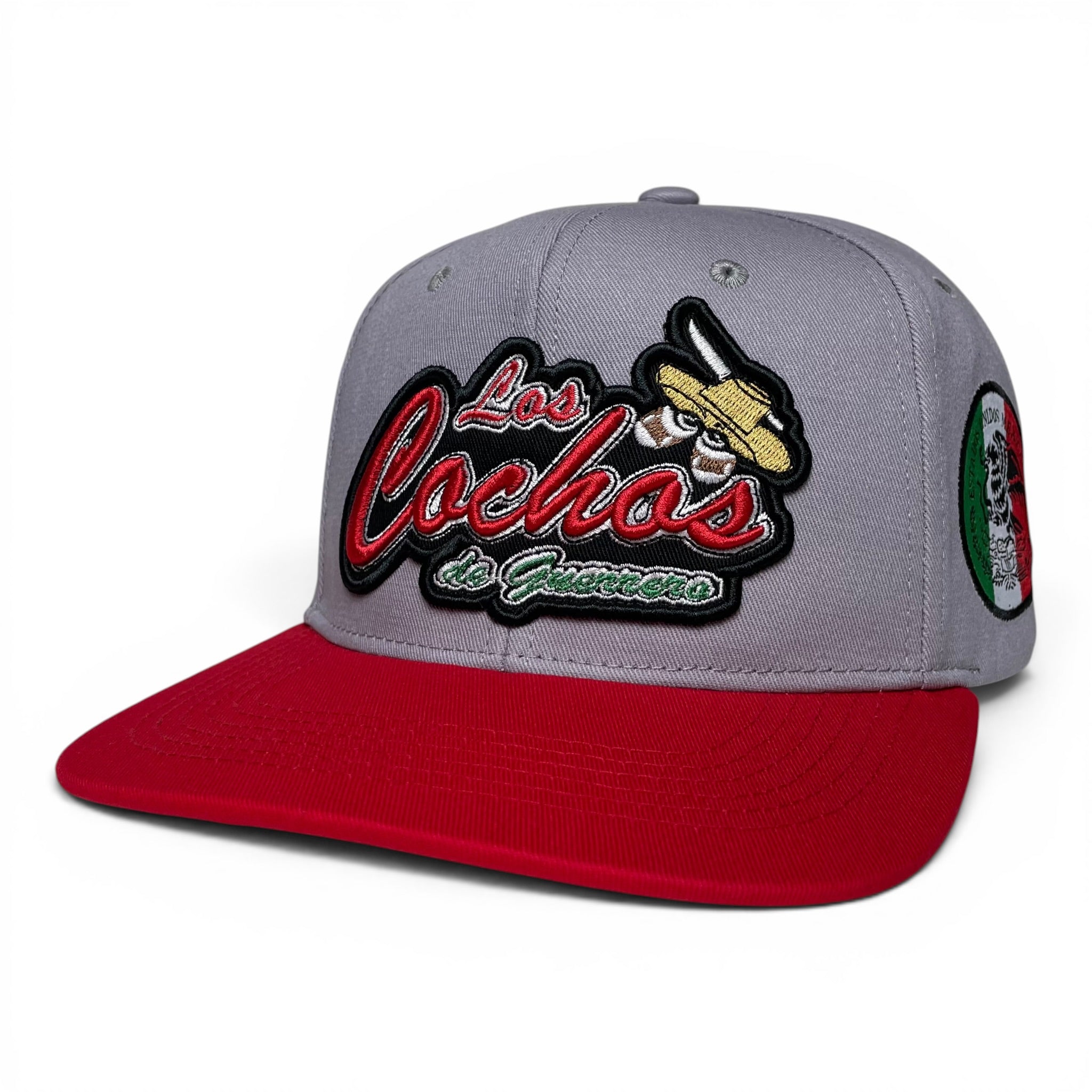 Los Cochos de Guerrero Mexico Embroidered Snapback Baseball Cap