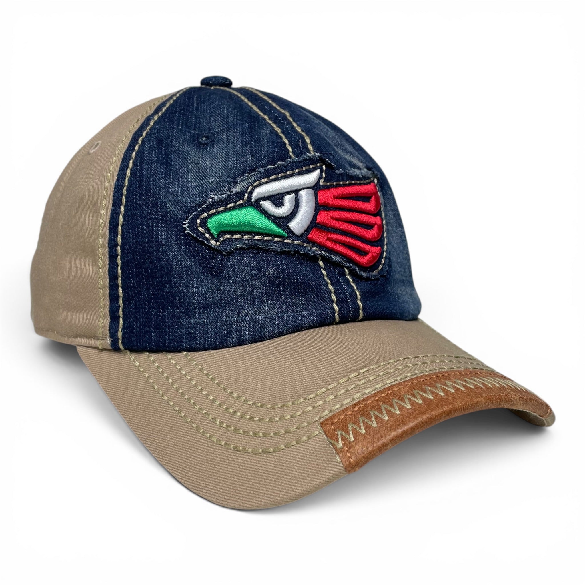 Hecho en Mexico Eagle Embroidered Dad Hat, Curved Brim, Adjustable
