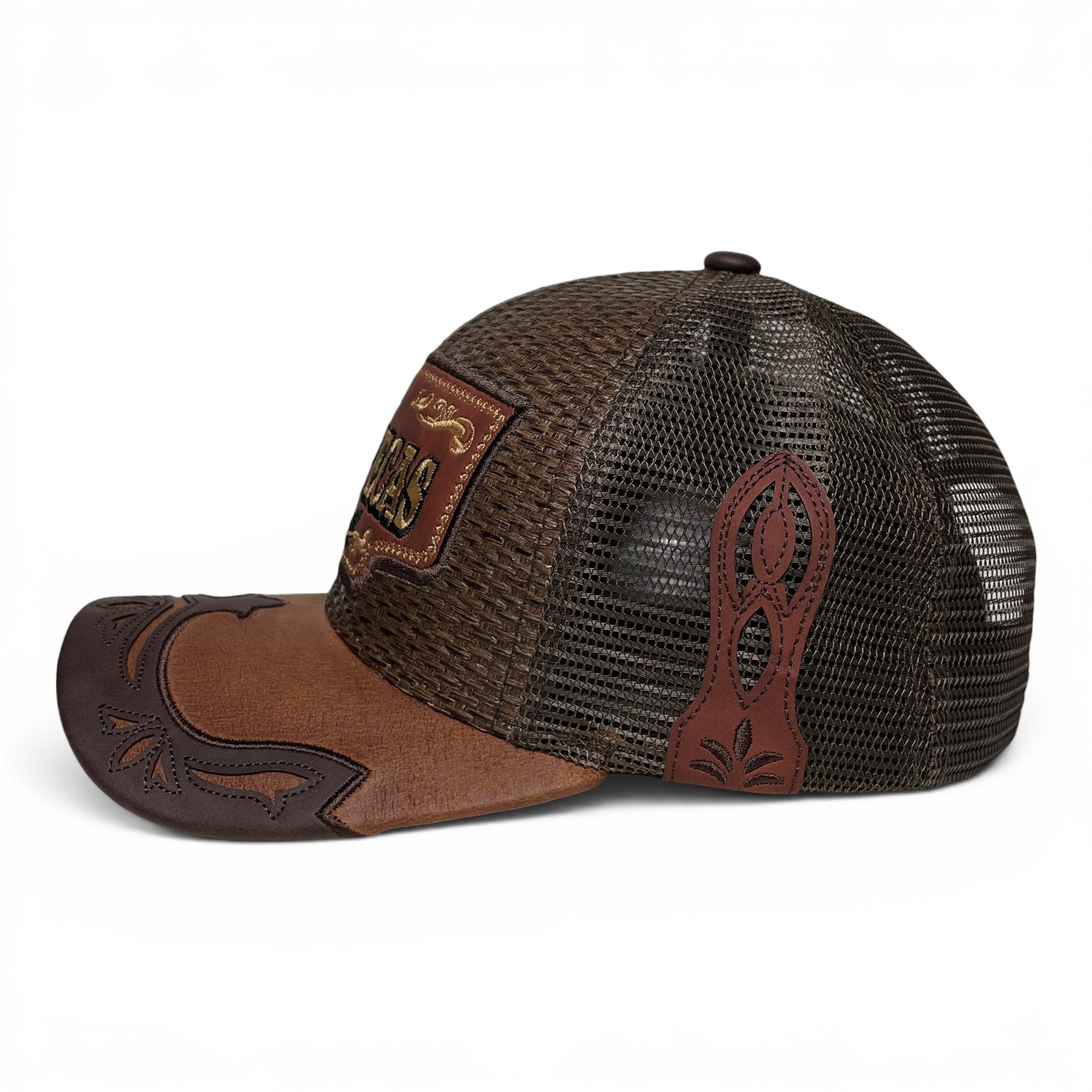Zacatecas Mexico Straw Snapback Hat, Western, Rodeo Baseball Cap