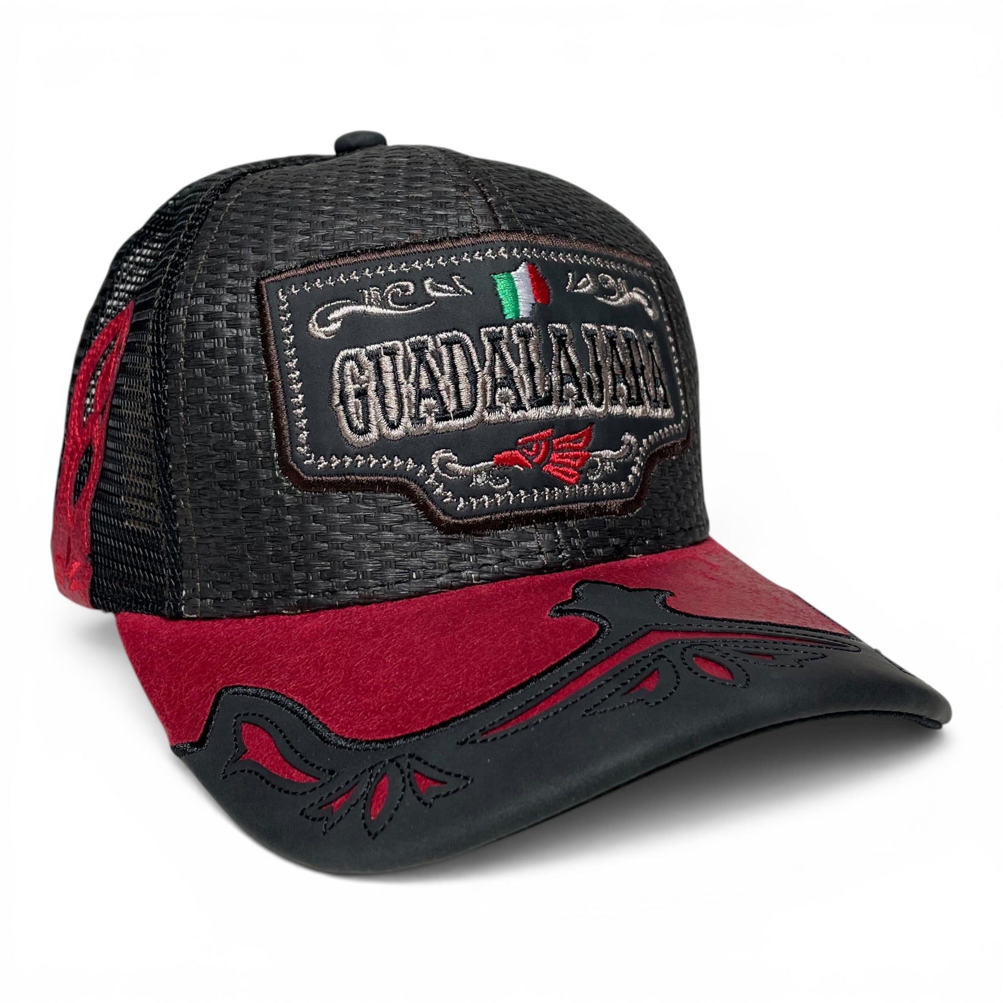 Gorra de Guadalajara México, Parche Bordado, Estilo Vaquero Rodeo