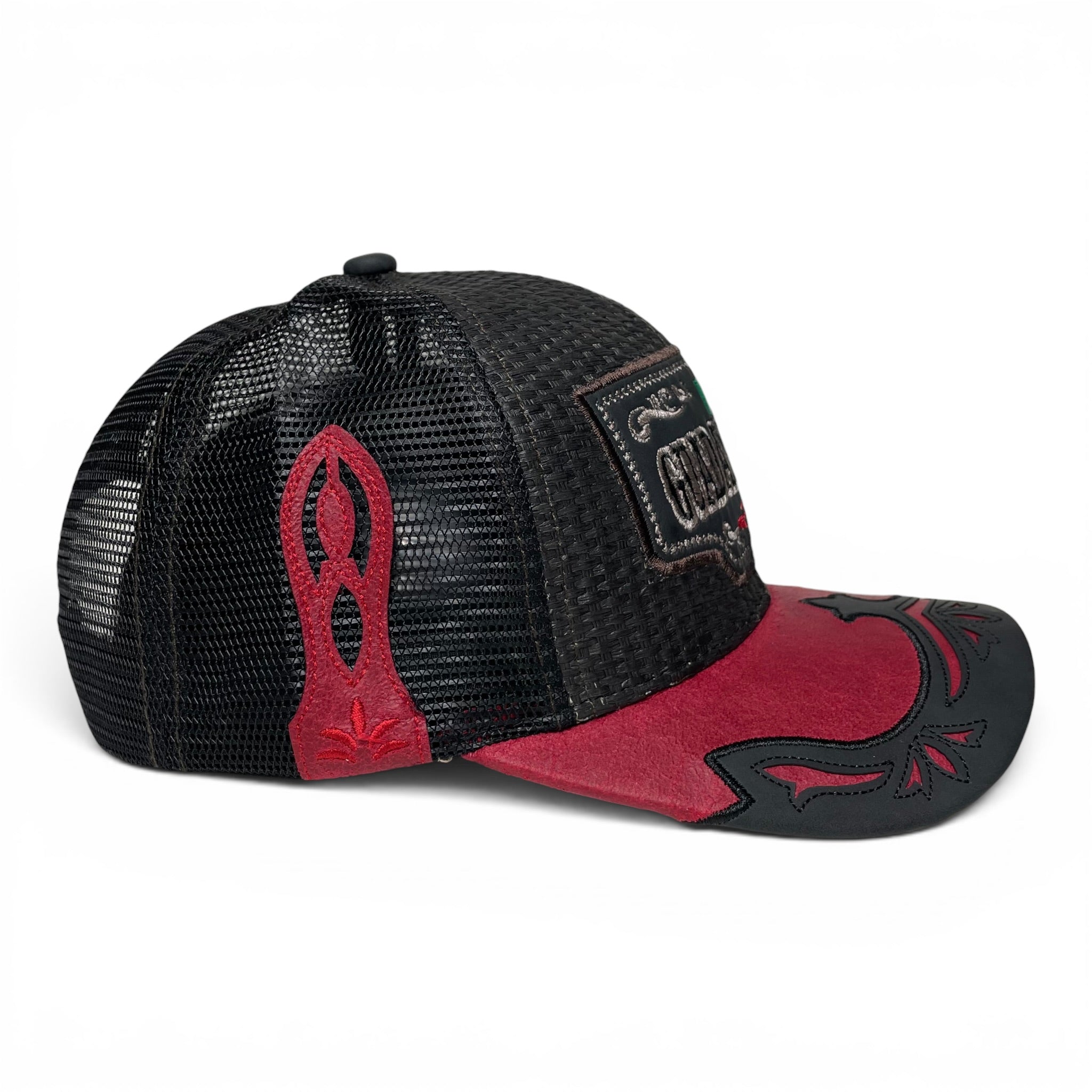 Gorra de Guadalajara México, Parche Bordado, Estilo Vaquero Rodeo