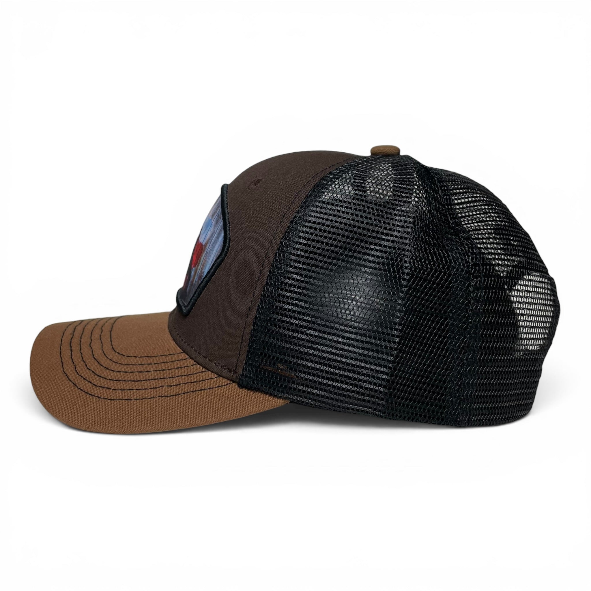 Lone Star State Texas Flag Snapback Baseball Cap, Cowboy, Horse, Rodeo