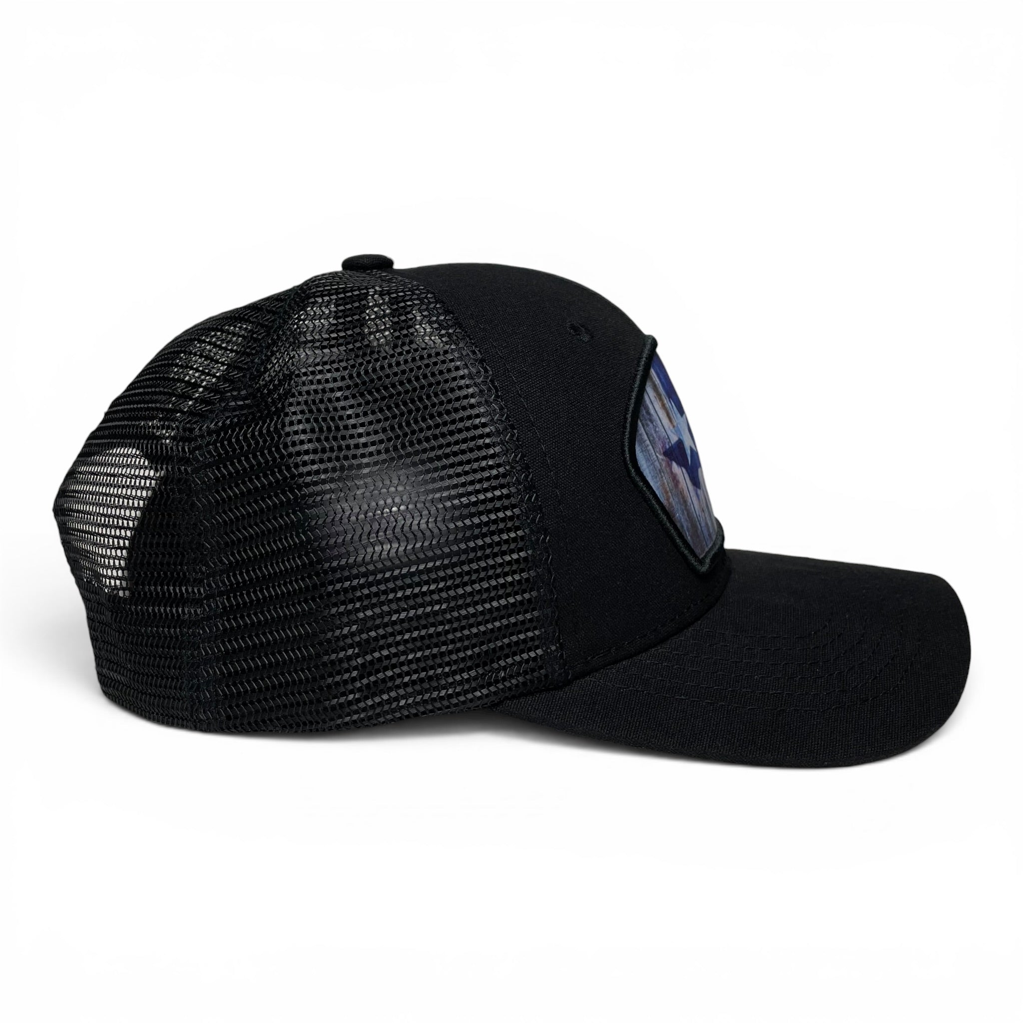 Lone Star State Texas Flag Snapback Baseball Cap, Mesh, Rodeo Style