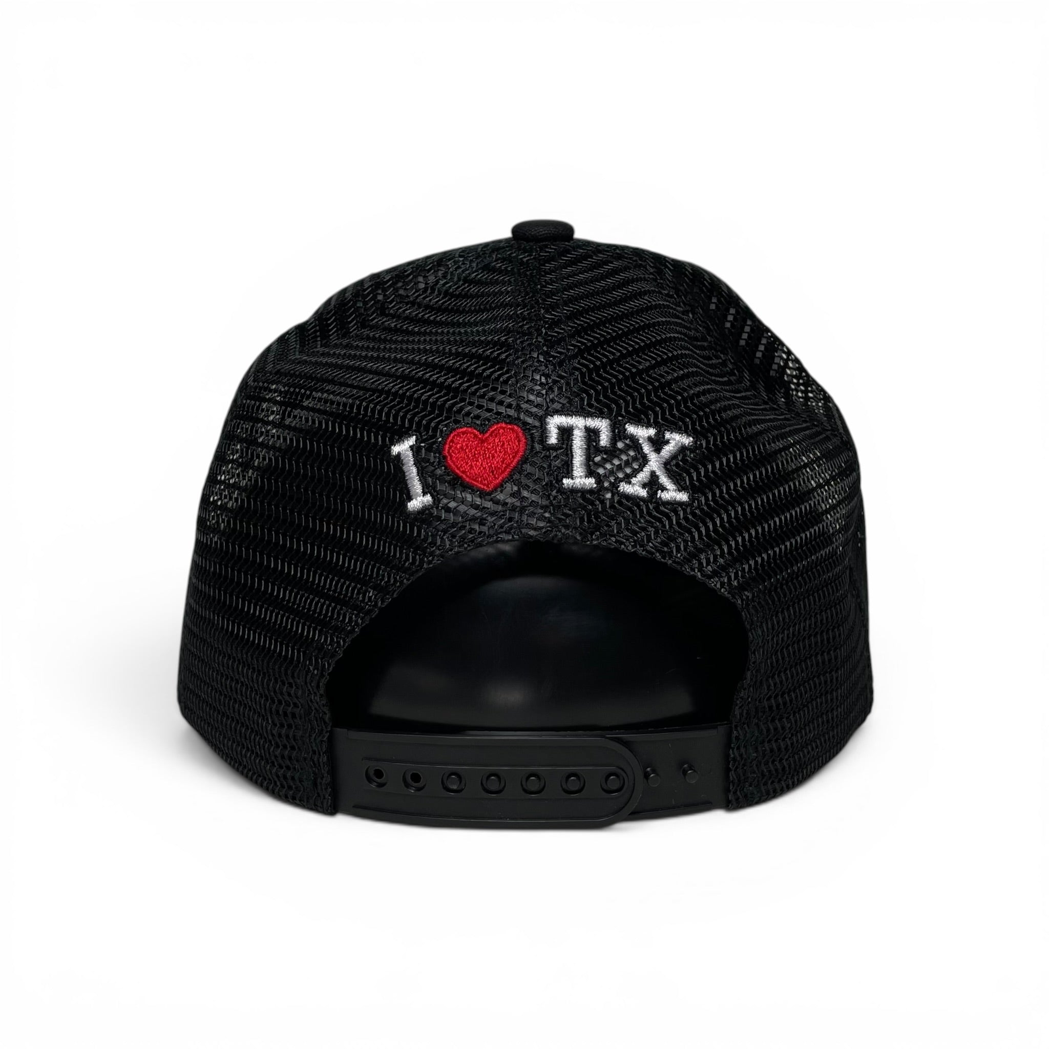 Lone Star State Texas Flag Snapback Baseball Cap, Mesh, Rodeo Style