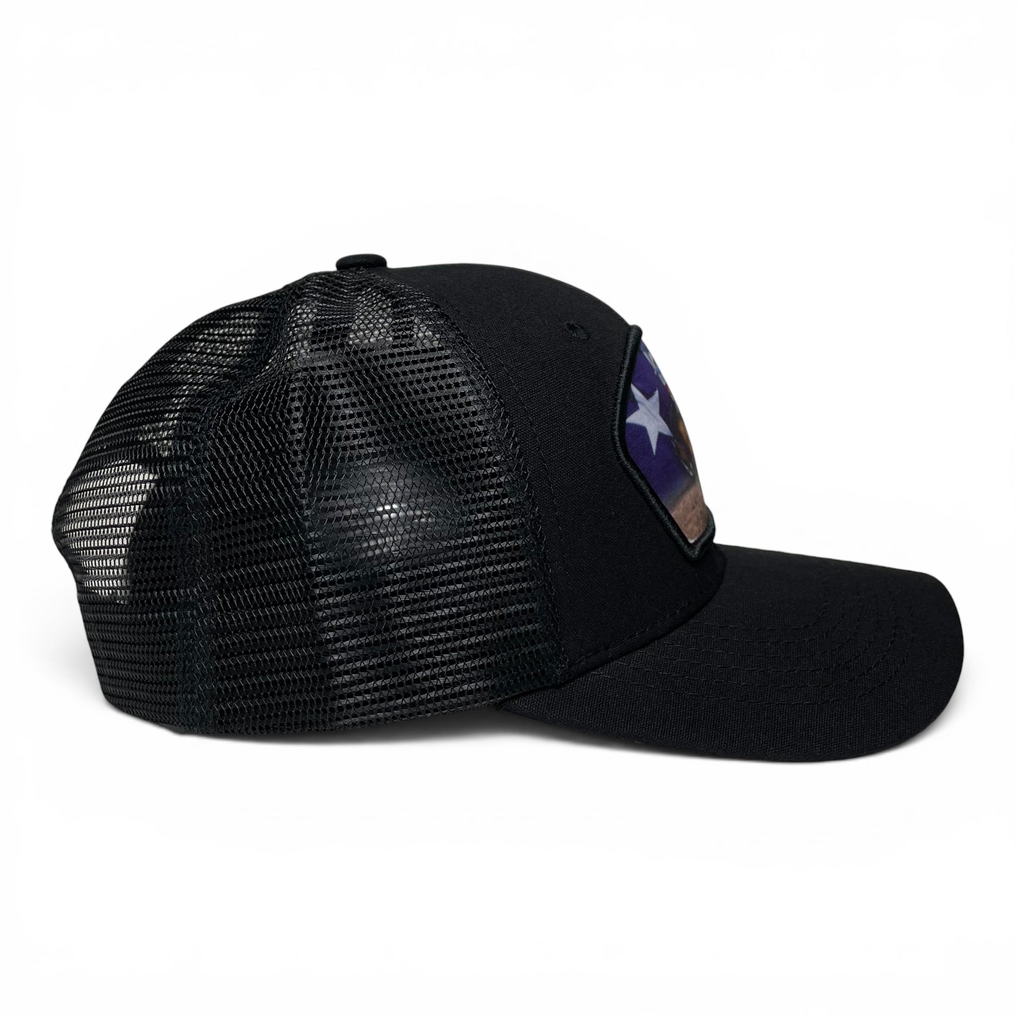 Texas Flag Cowboy Bucking Bronco Snapback Cap, Rodeo, Western Style