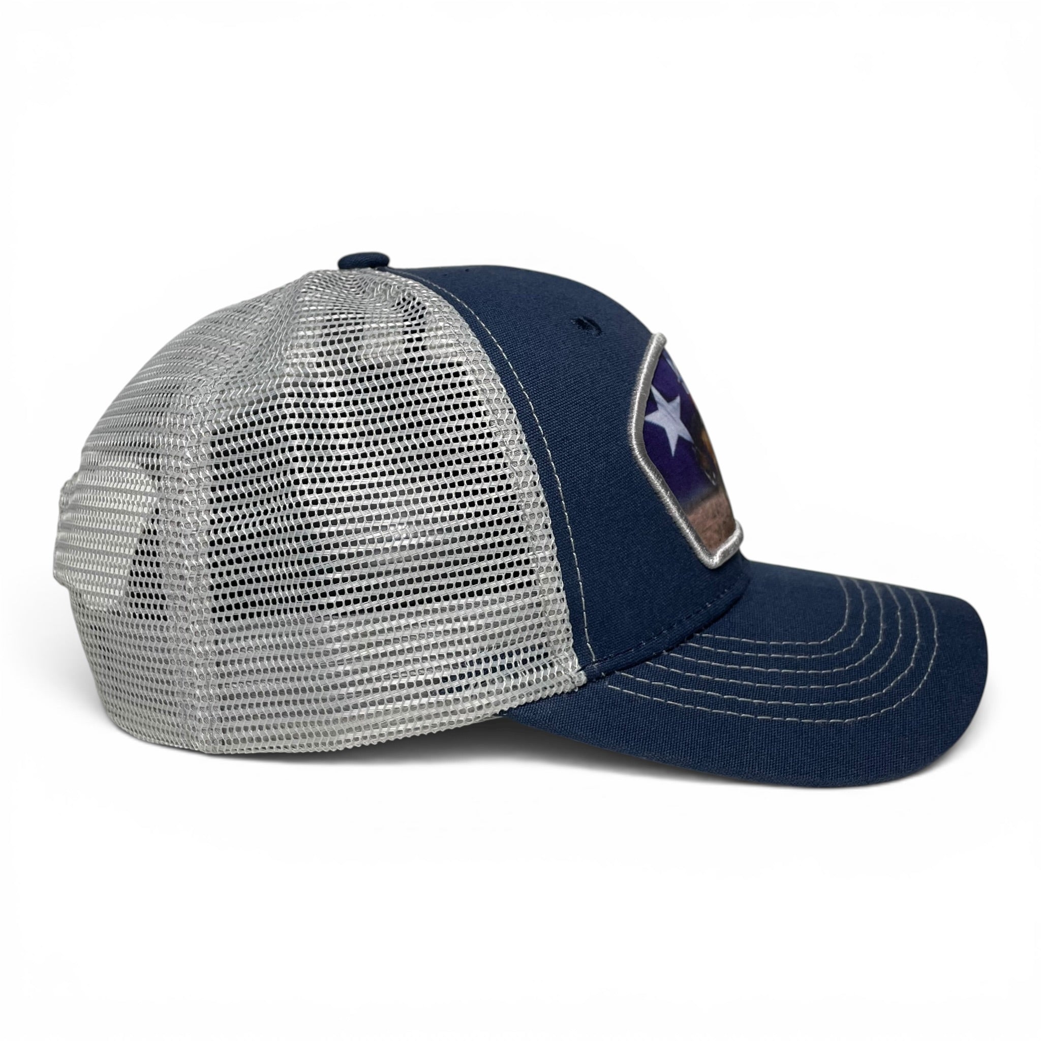 Texas Flag Rodeo Snapback Baseball Cap, Cowboy, Bucking Bronco