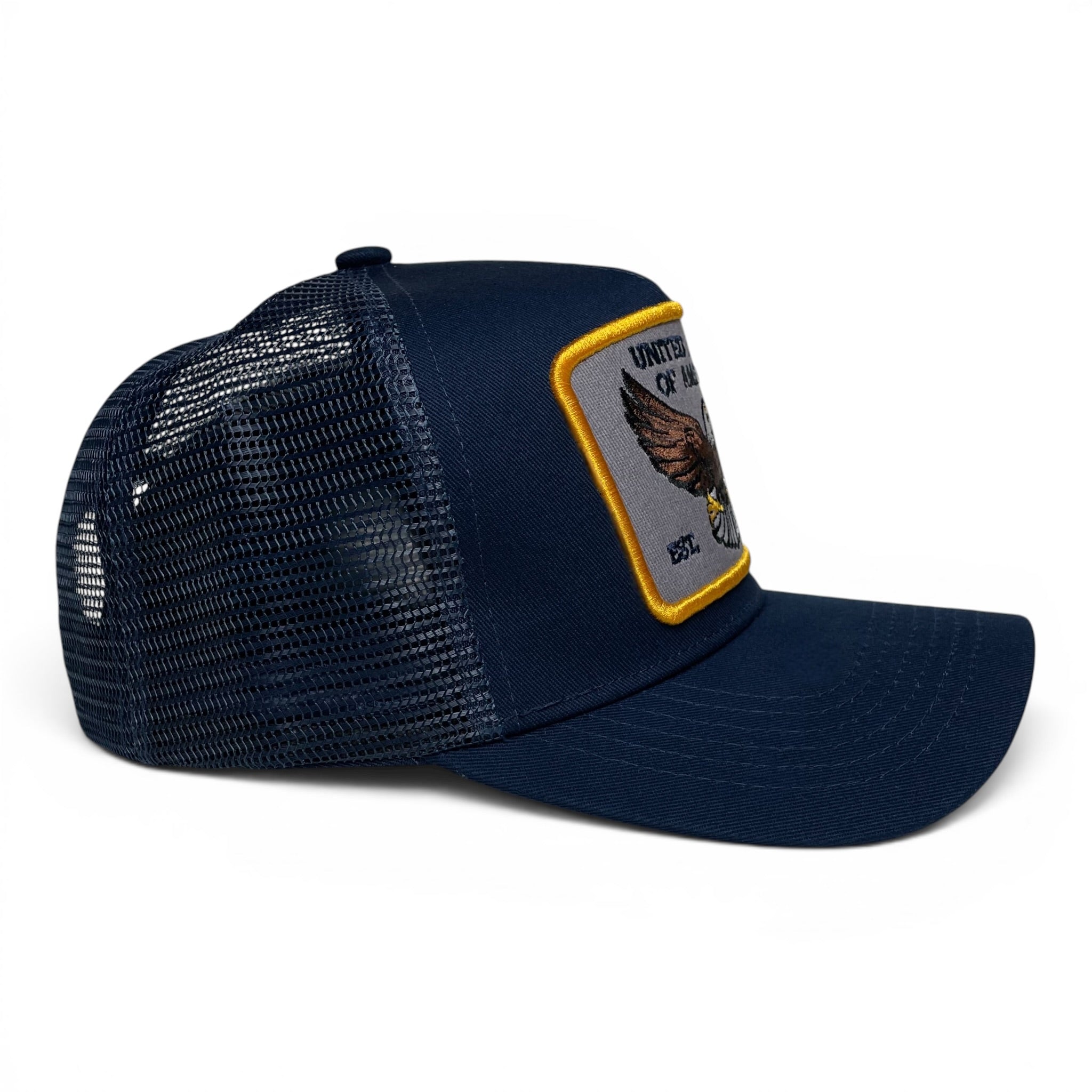 USA Eagle EST. 1776 Classic Snapback Trucker Hat