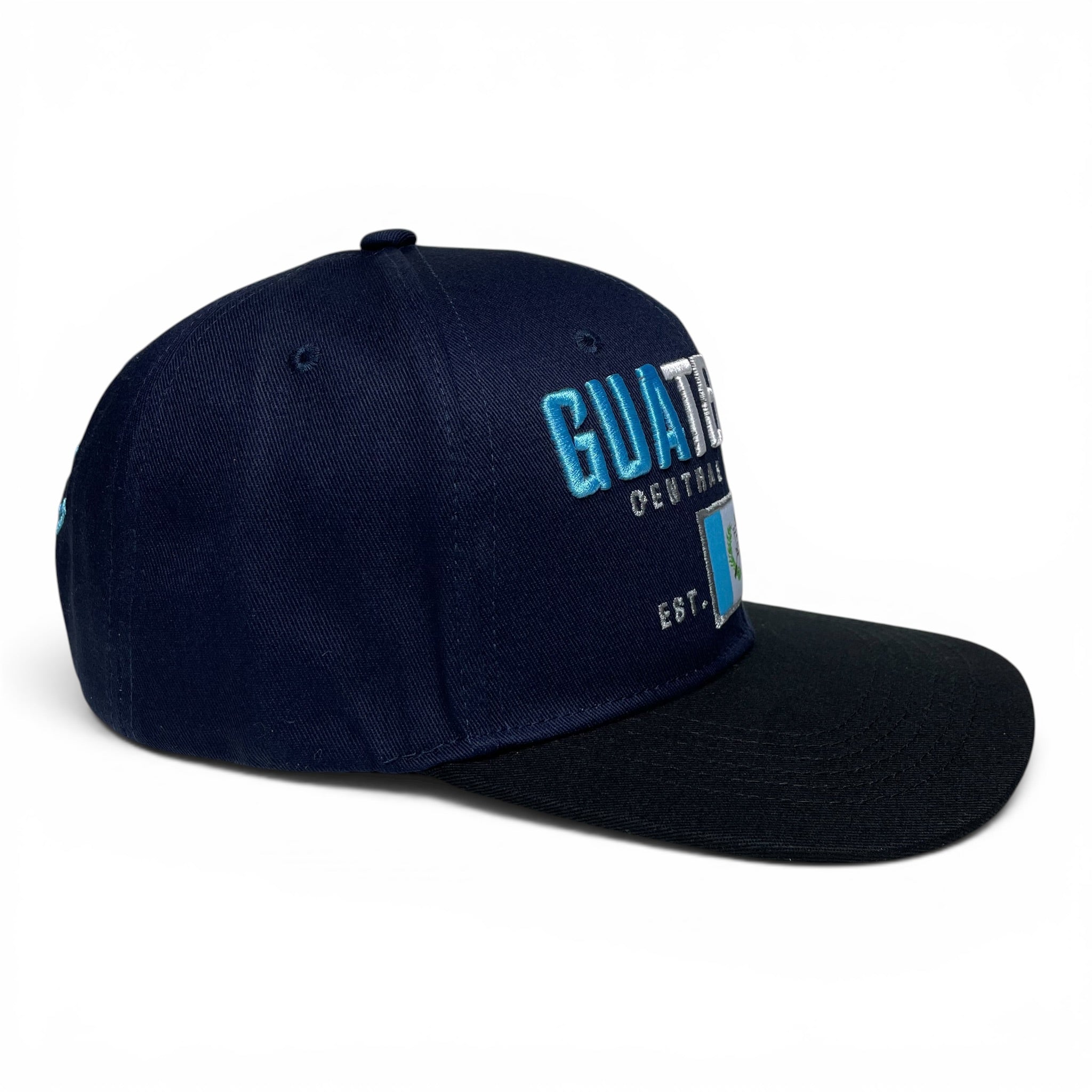 Guatemala Flag Embroidered Snapback Baseball Cap Hat