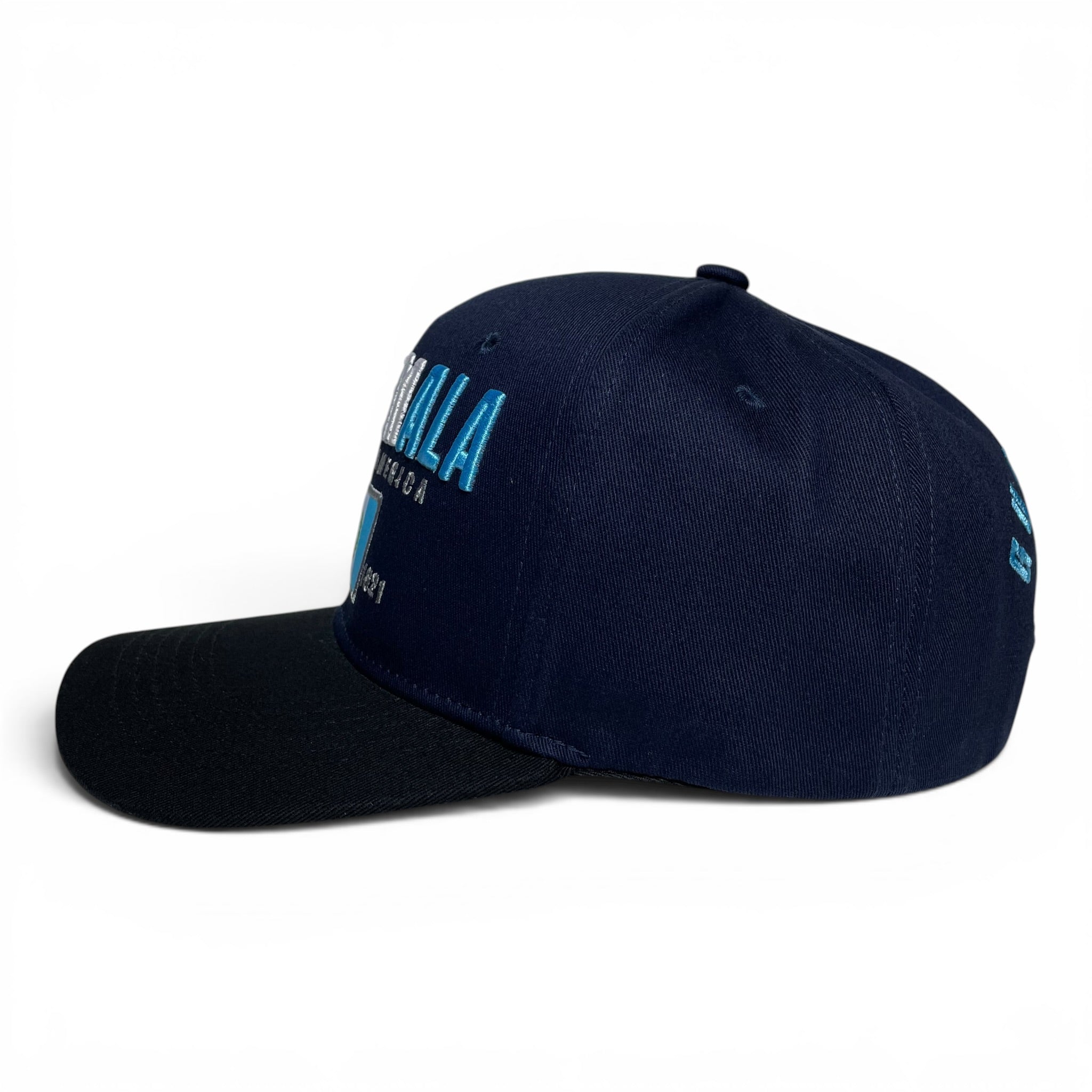 Guatemala Flag Embroidered Snapback Baseball Cap Hat