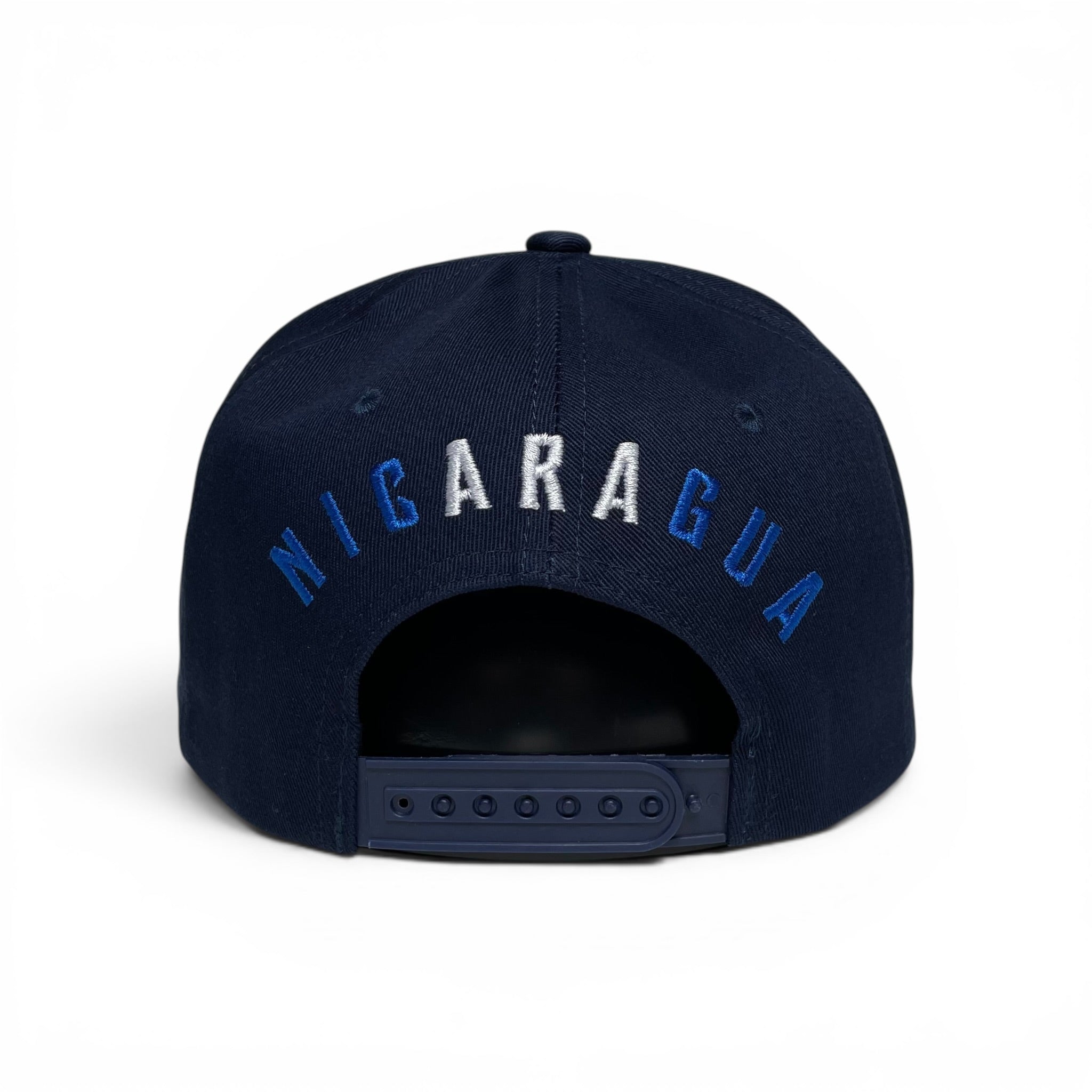 Gorra de Baseball Snapback con Bandera de Nicaragua Bordada