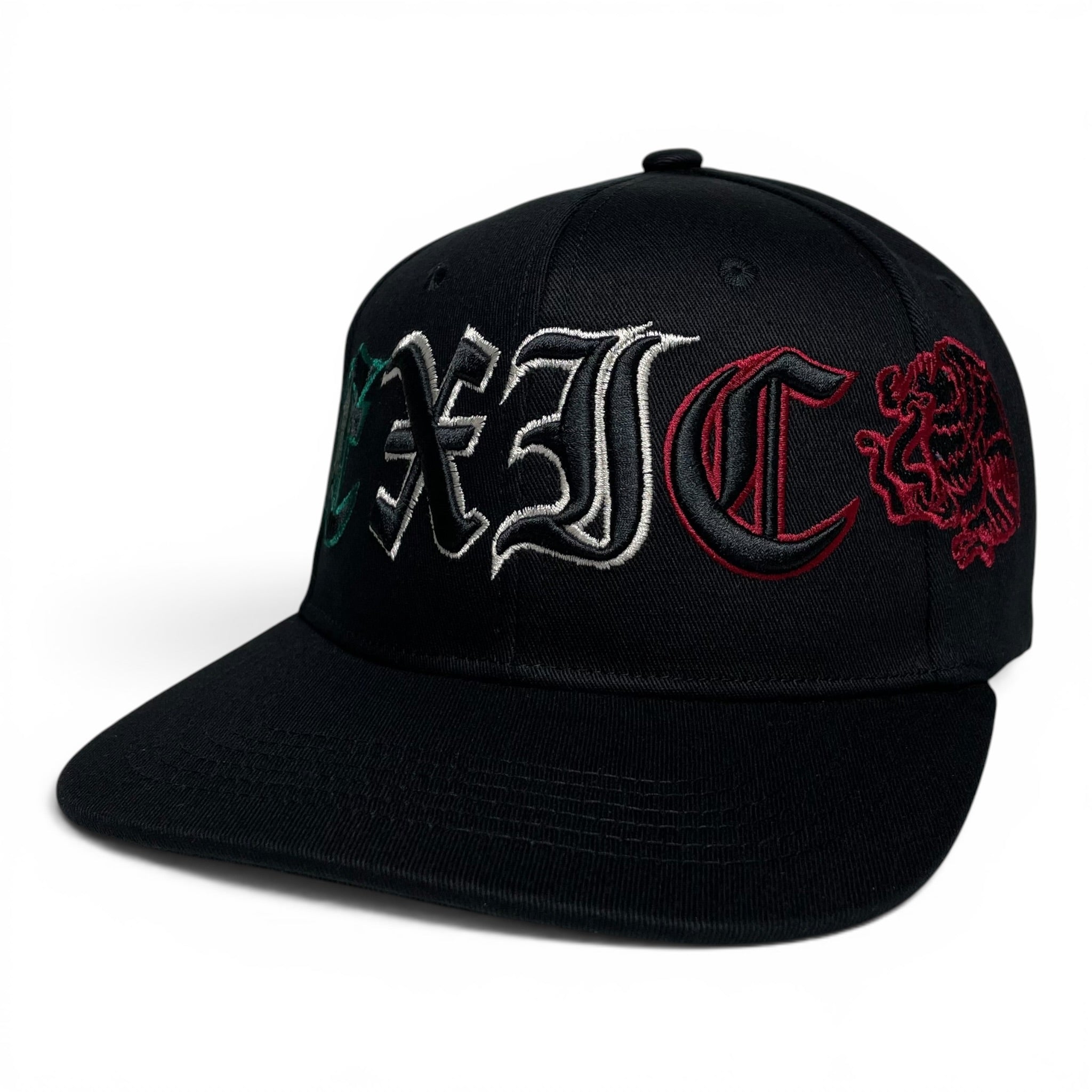 Mexico Eagle Snapback Baseball Cap, Flat Brim, Streetwear Style for Men