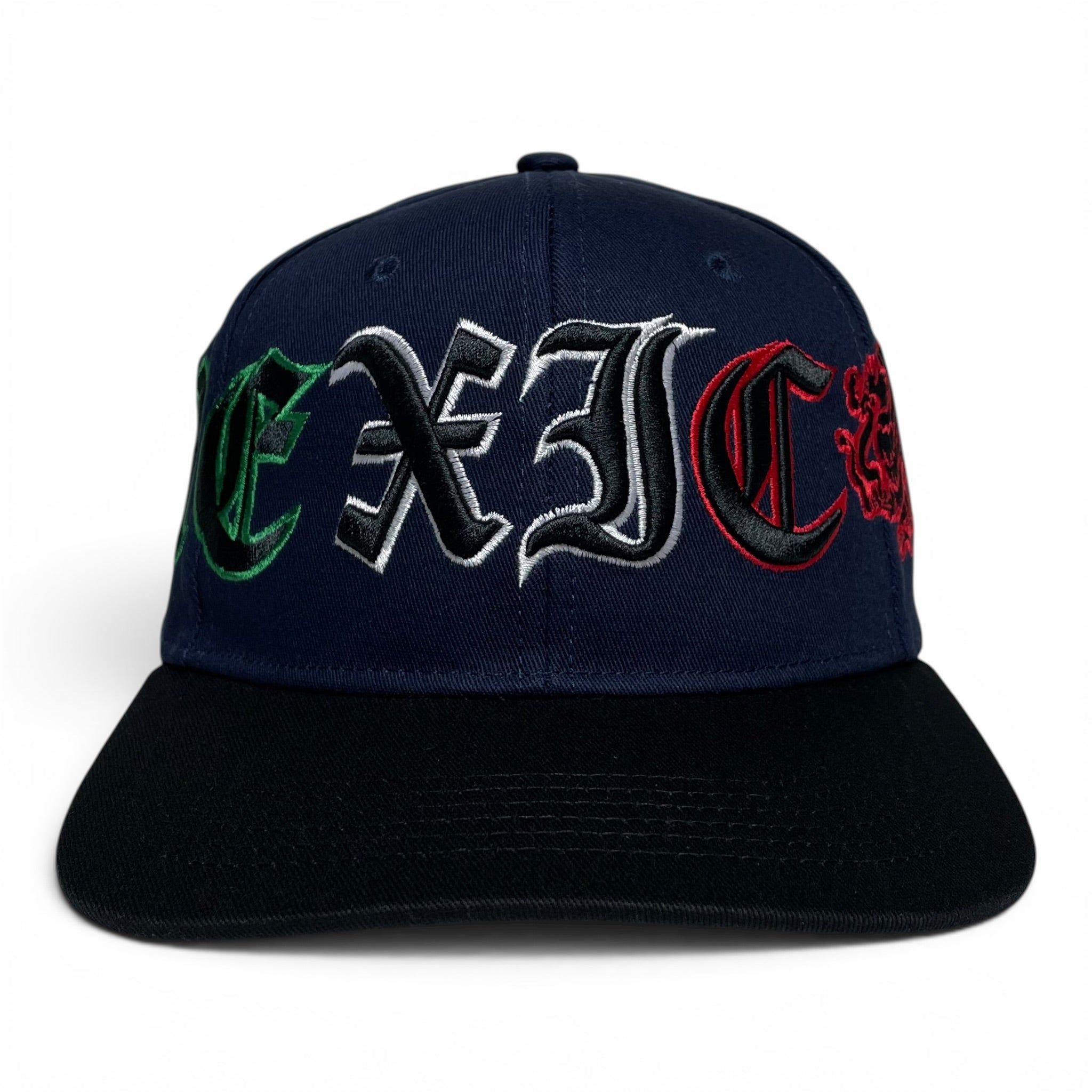 Mexico Eagle Embroidered Snapback Baseball Cap