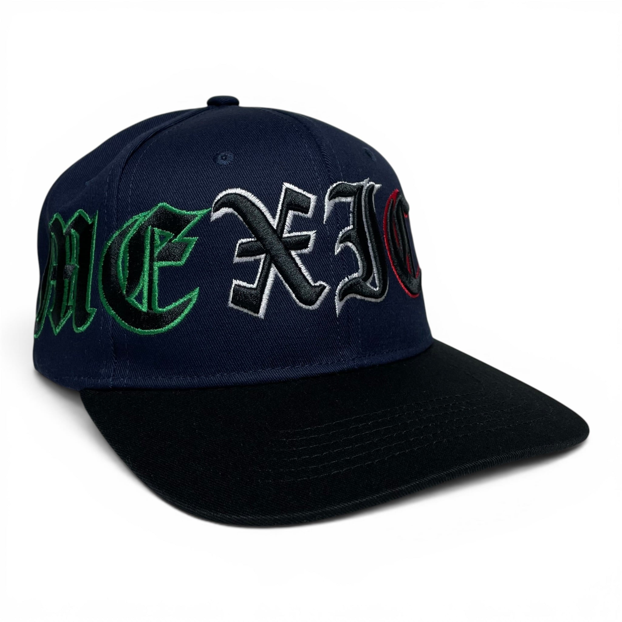 Mexico Eagle Embroidered Snapback Baseball Cap