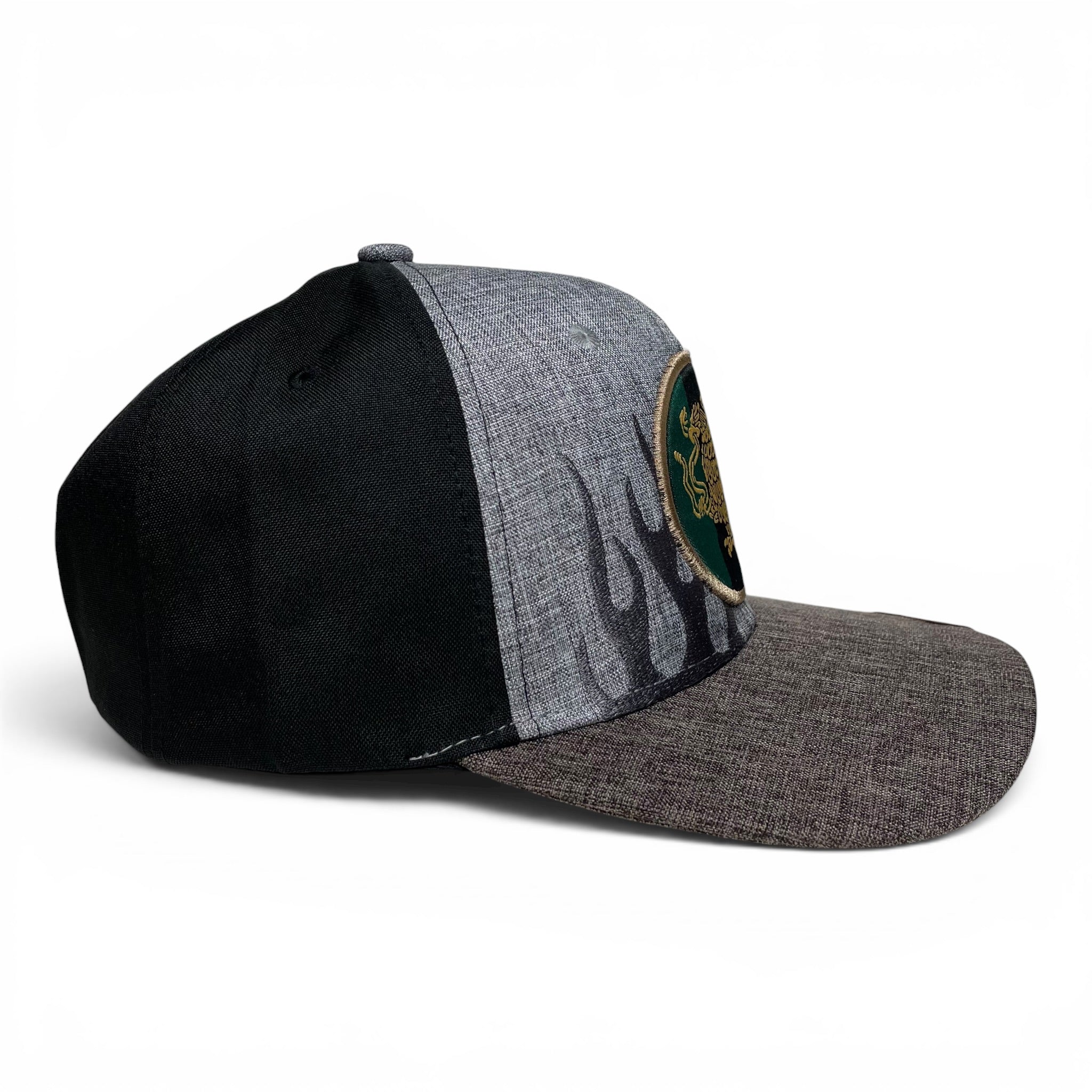 Mexico Federal Eagle Logo Flat Bill Snapback Baseball Cap Hat