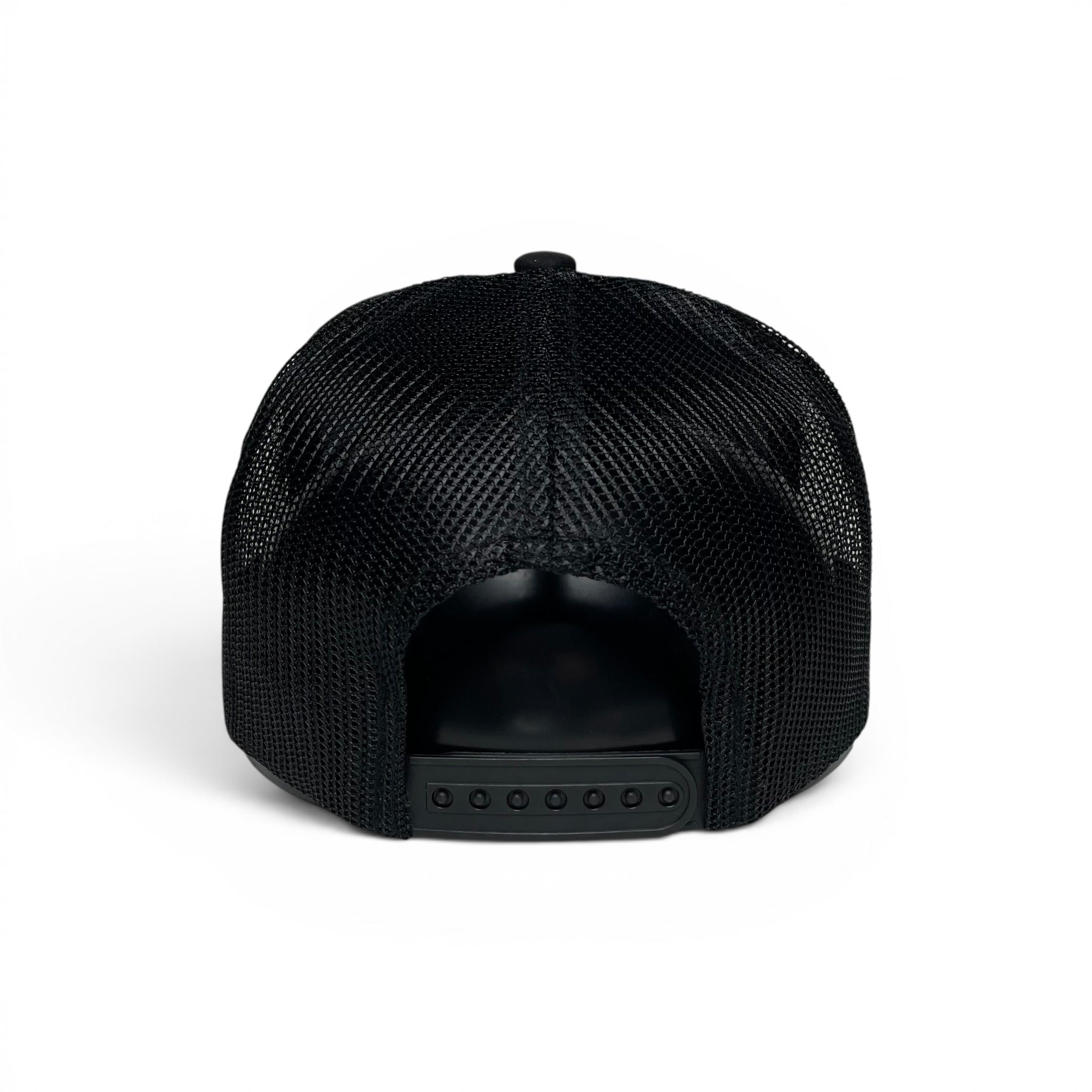 Cobra 3D PVC Patch Snapback Hat, Black, Mesh Back, Suede Brim