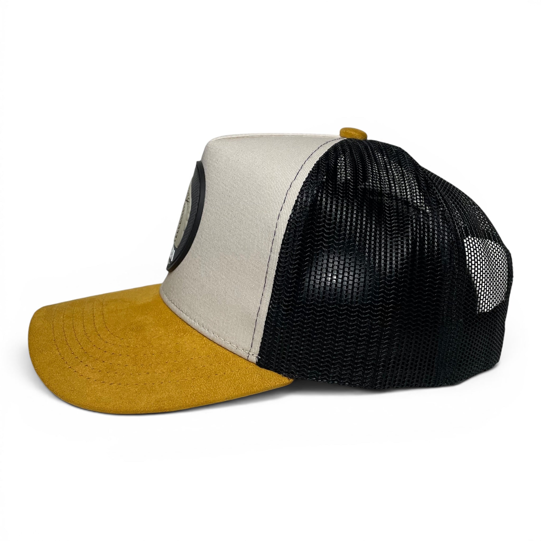 Cobra 3D PVC Patch Snapback Hat, Mesh Back, Suede Brim