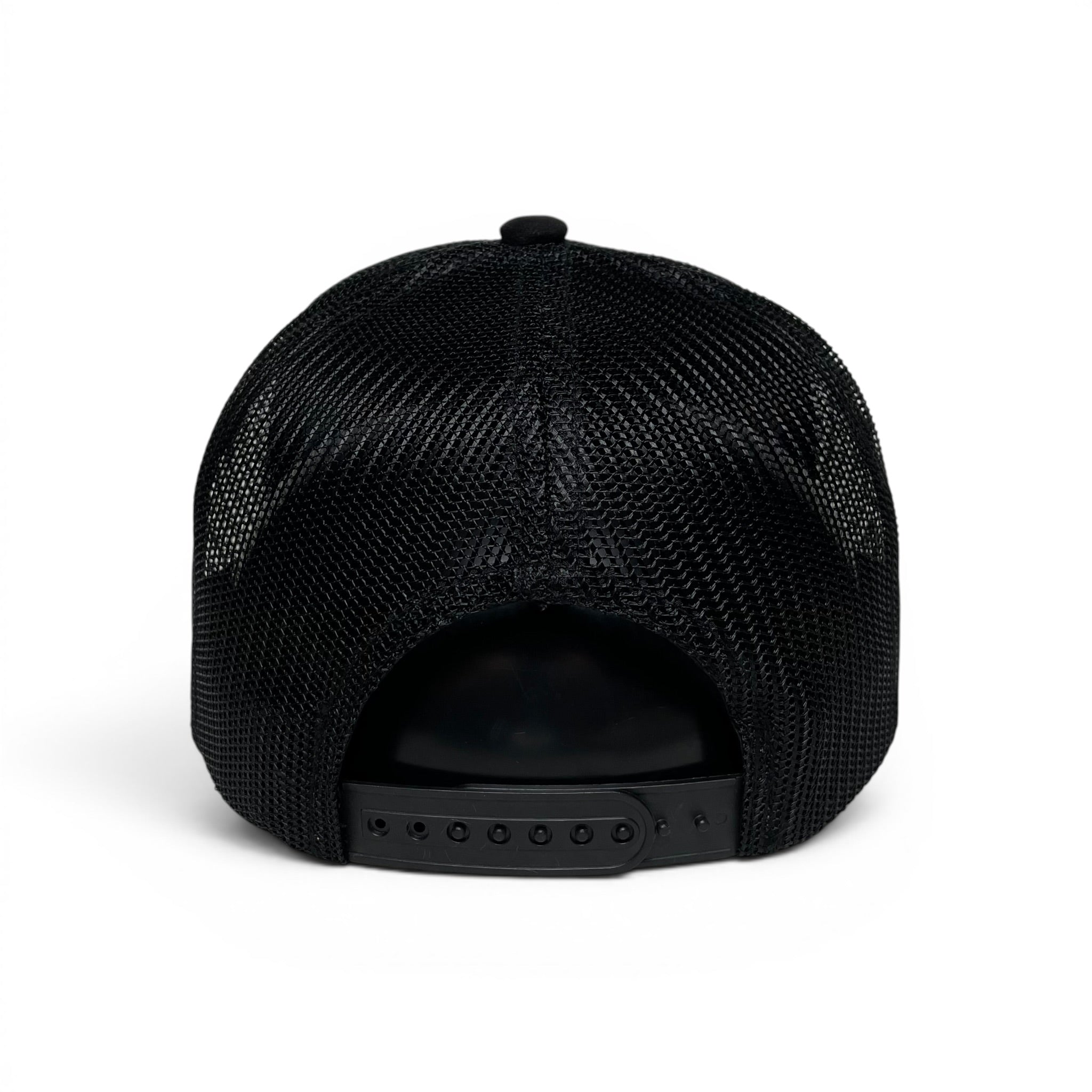 GOAT 3D PVC Patch Snapback Hat, Mesh Back, Suede Brim