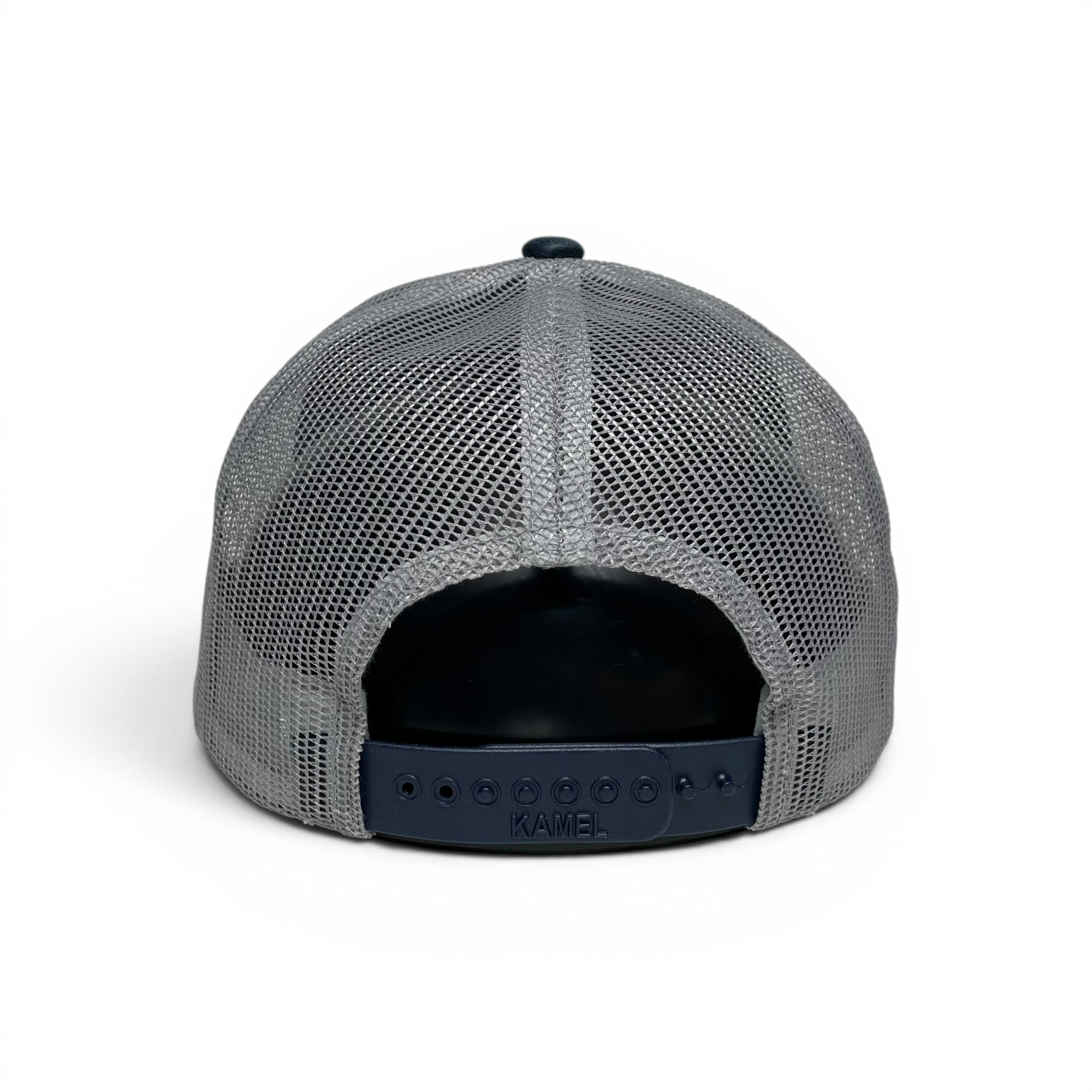 Scorpion Leather Patch Trucker Hat, Snapback, Canvas Curved Brim