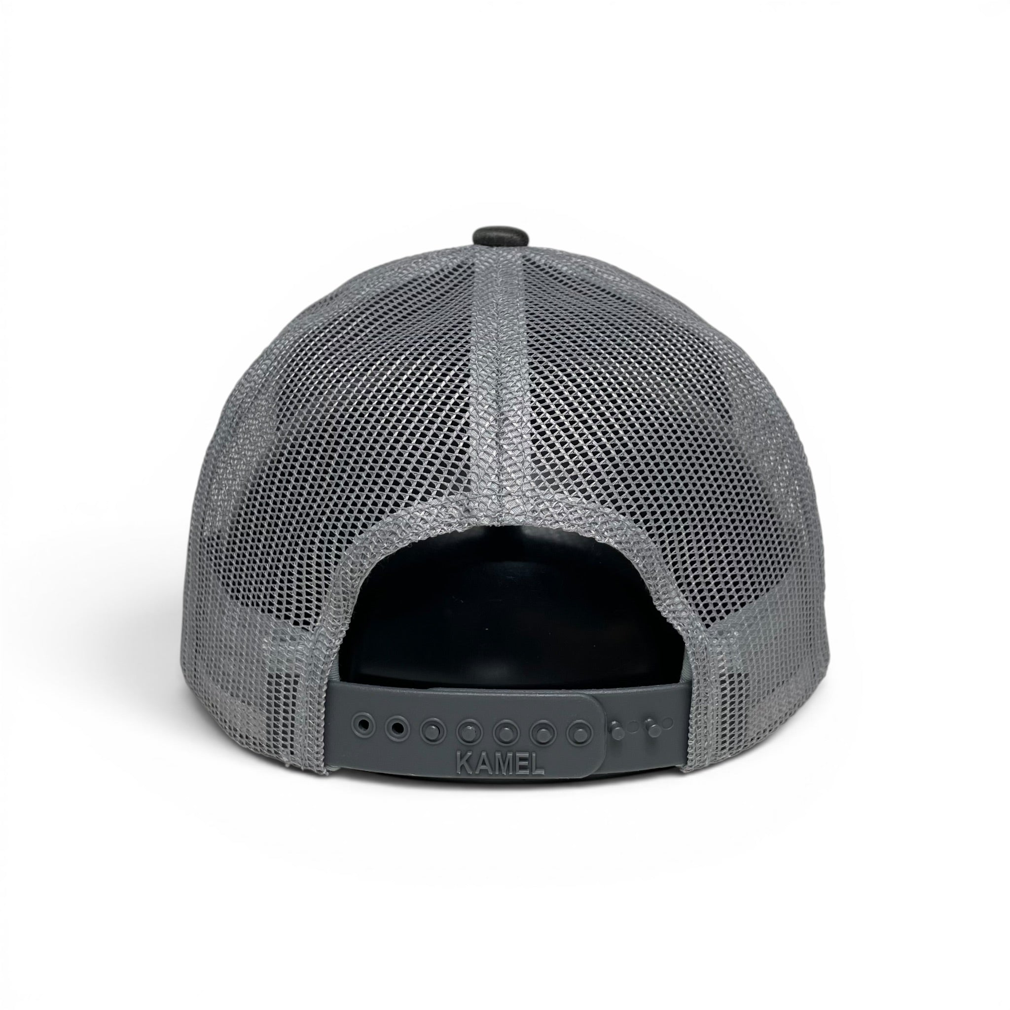 Western Scorpion Leather Patch Trucker Hat – Canvas Brim Snapback