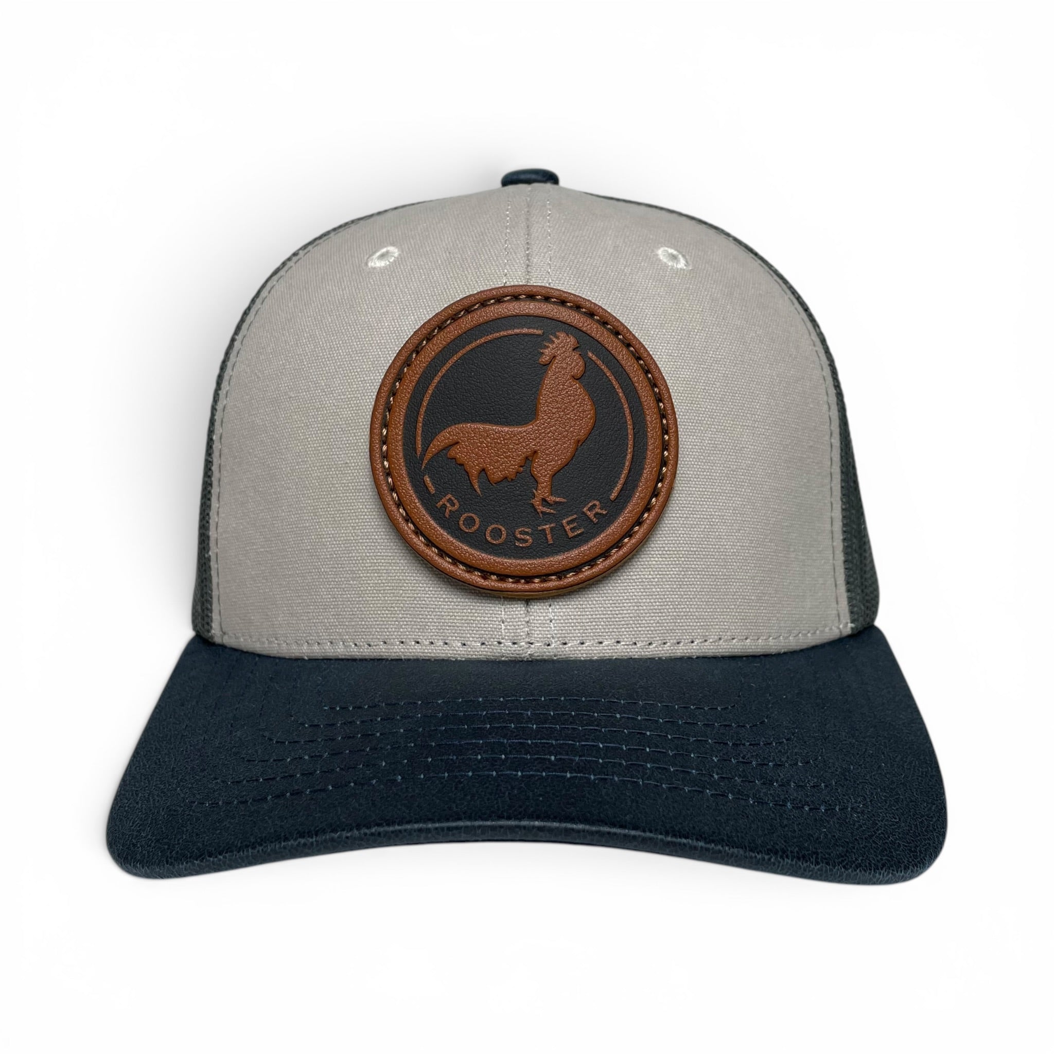 Mexico Rooster Trucker Hat – Leather Patch, Snapback, Wholesale