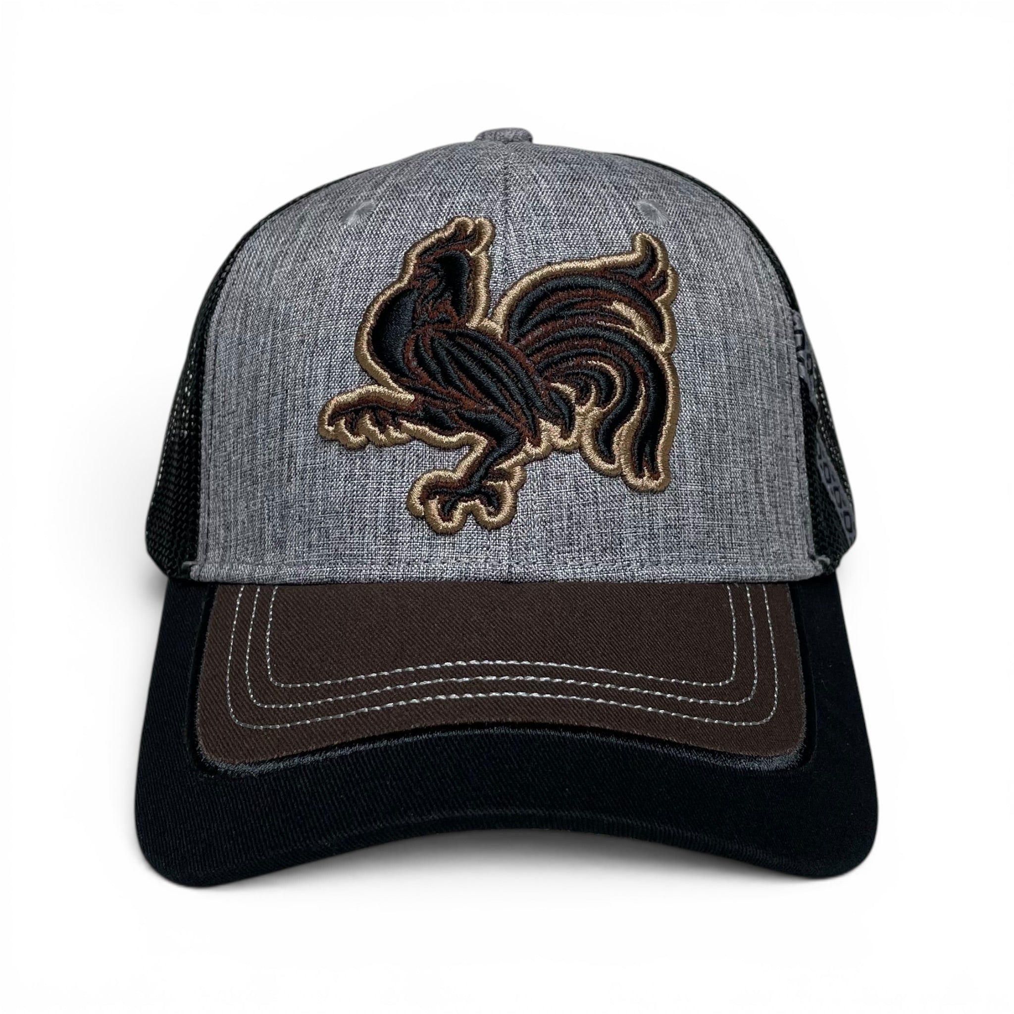 Rooster Gallo Embroidered Snapback Baseball Cap, Western Rodeo Style for Men