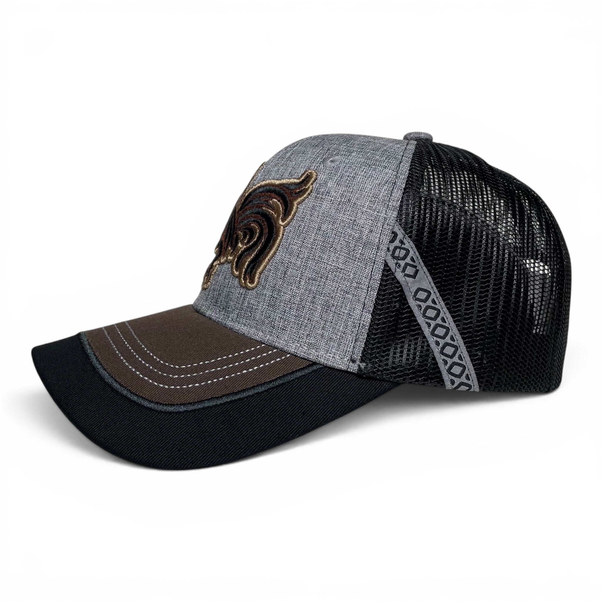 Rooster Gallo Embroidered Snapback Baseball Cap, Western Rodeo Style for Men