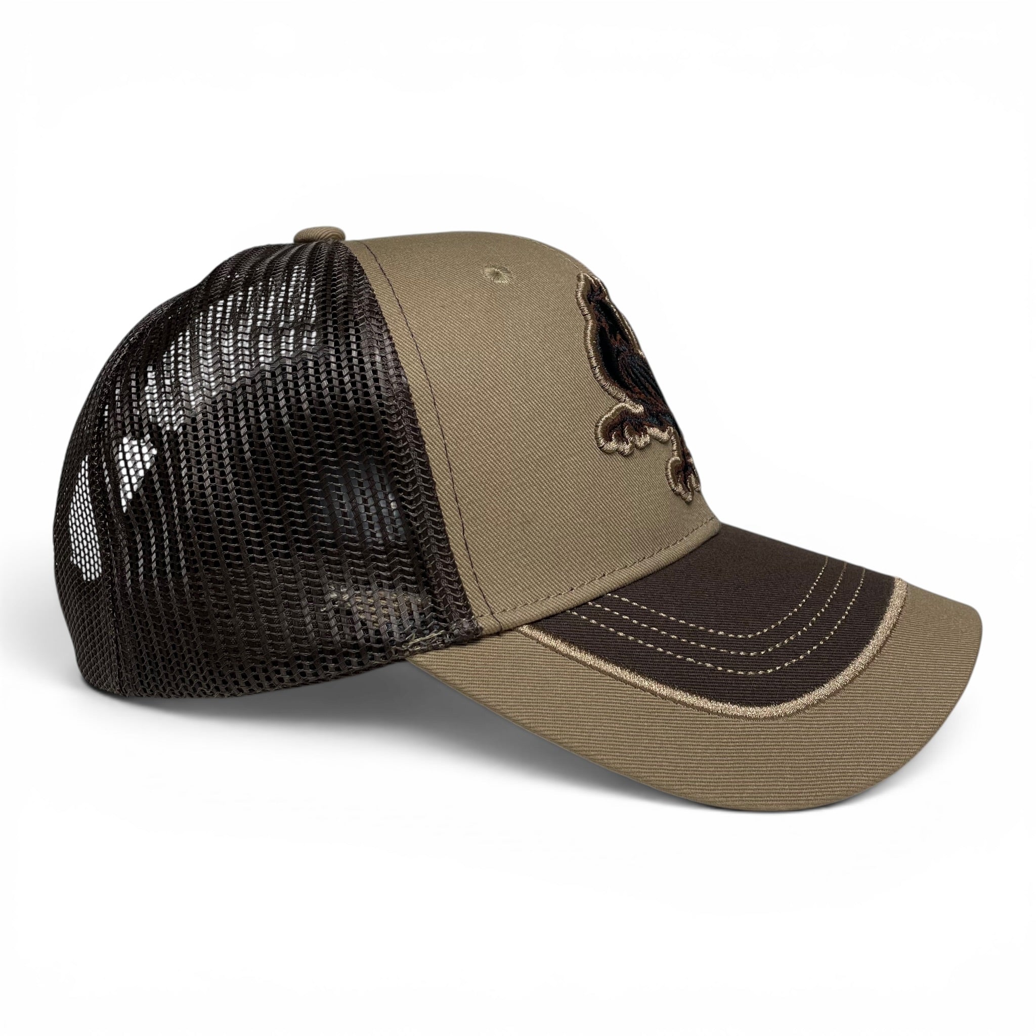 Rooster Gallo Embroidered Snapback Cap, Western Rodeo Style